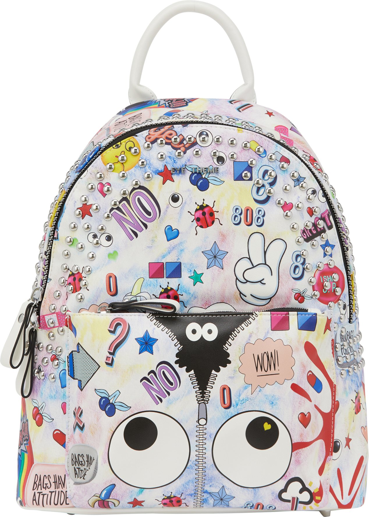 Mymo RUCKSACK RUCKSACK Frauen weiß mehrfarbig