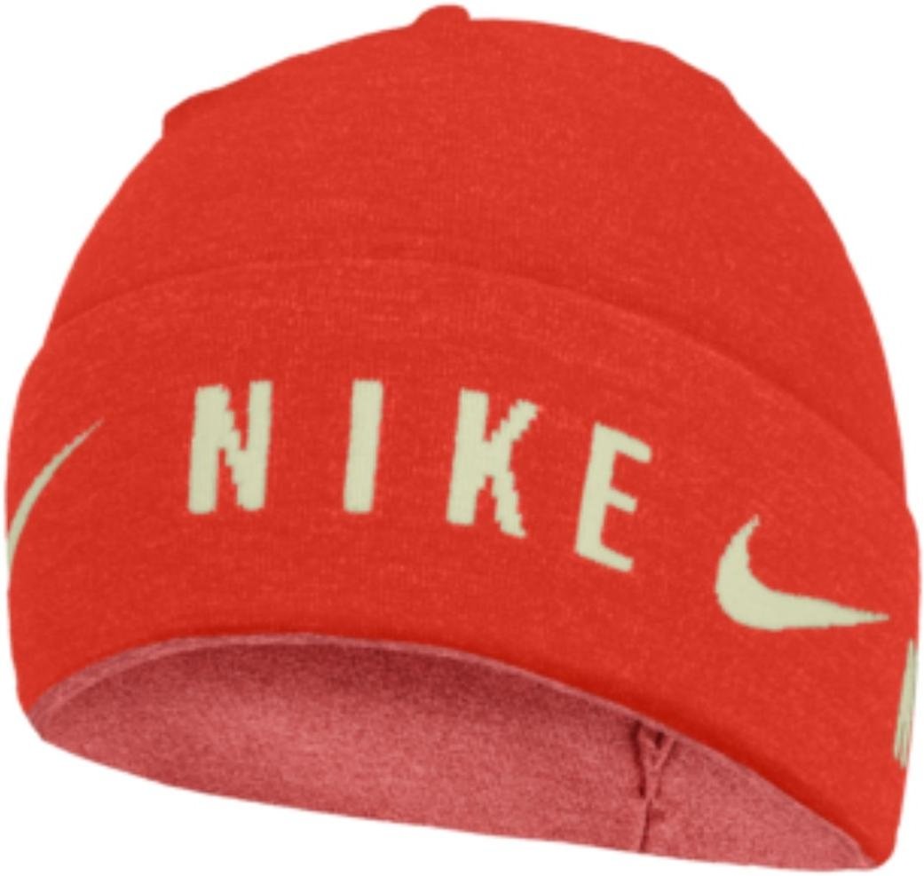 Nike - "U" Mütze, Mit Bündchen, Dri-FIT (Rot)