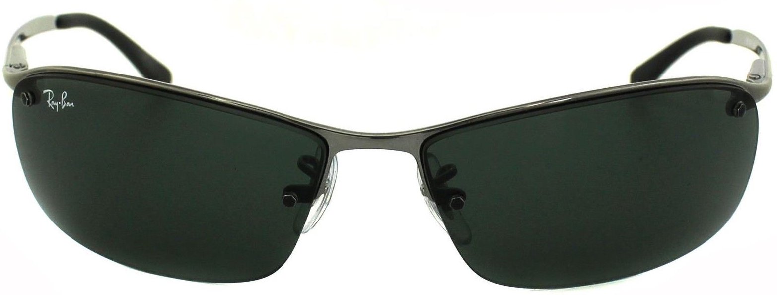 Lunettes De Soleil Rayban 3183 004 71 Gunmetal Vert