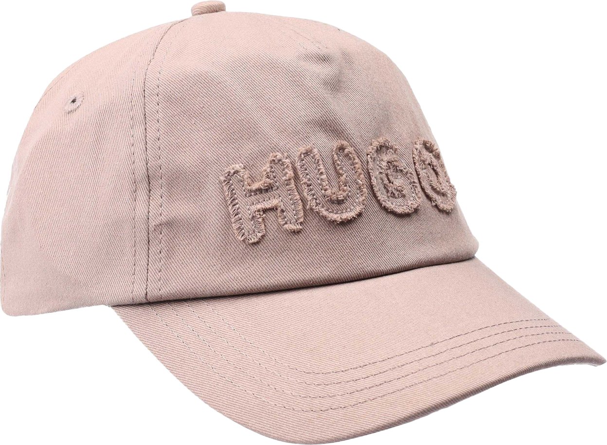 Hugo - "Cara-FR" Baseball-Mütze für Damen, Rohe Kante (Beige)
