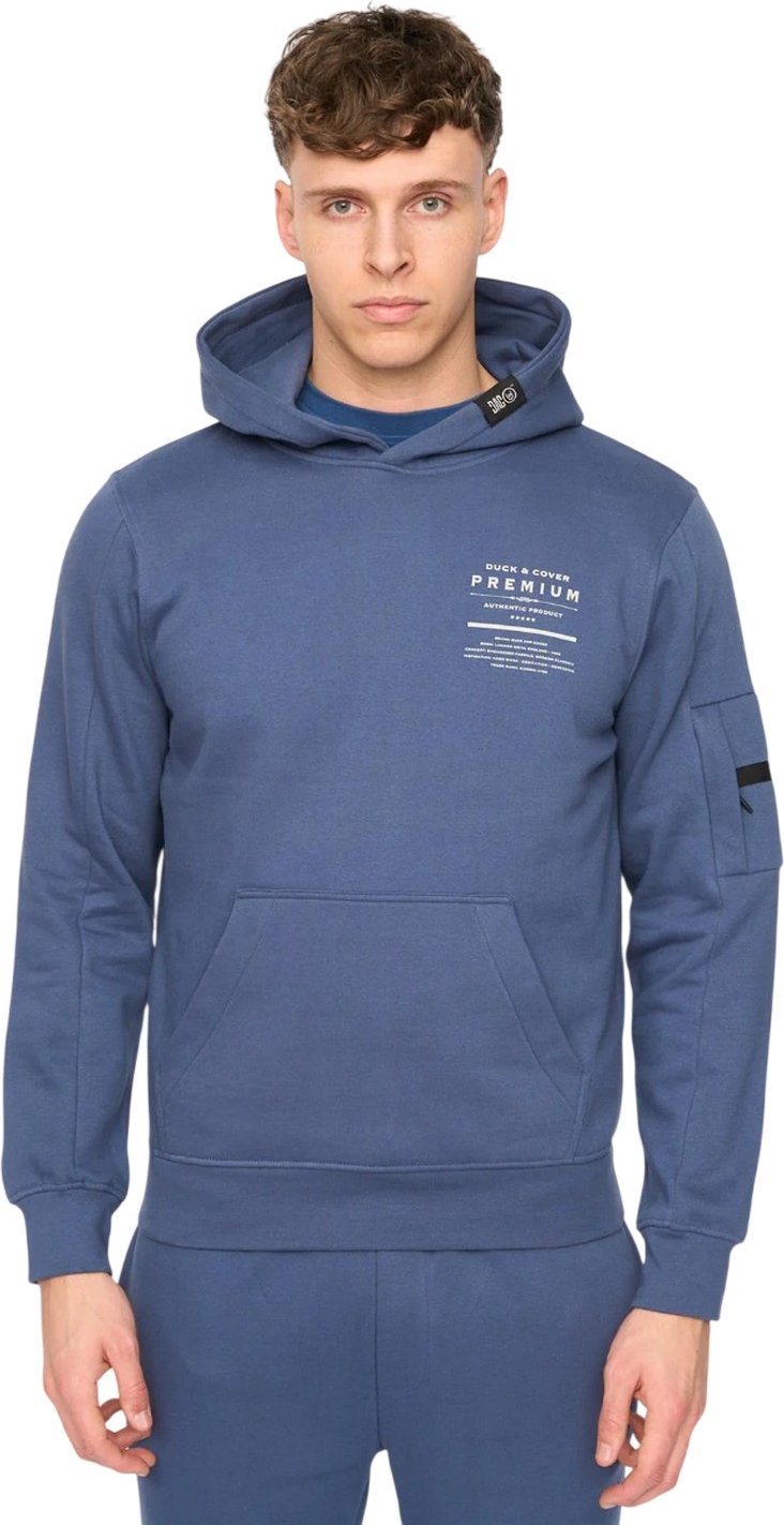 Duck and Cover - "Rayland" Kapuzenpullover für Herren (Jeansblau)