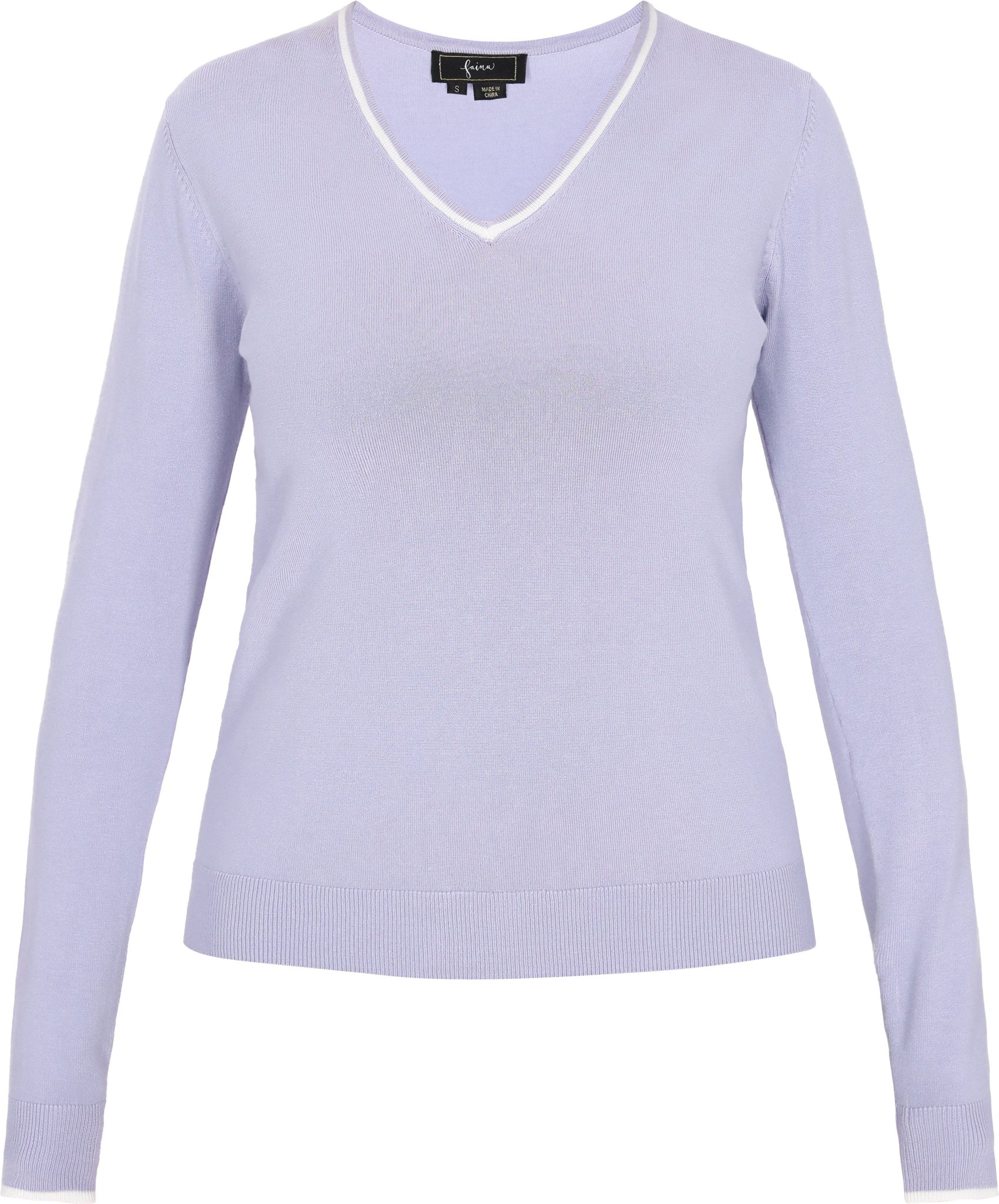 Faina Pullover Frauen hellblau