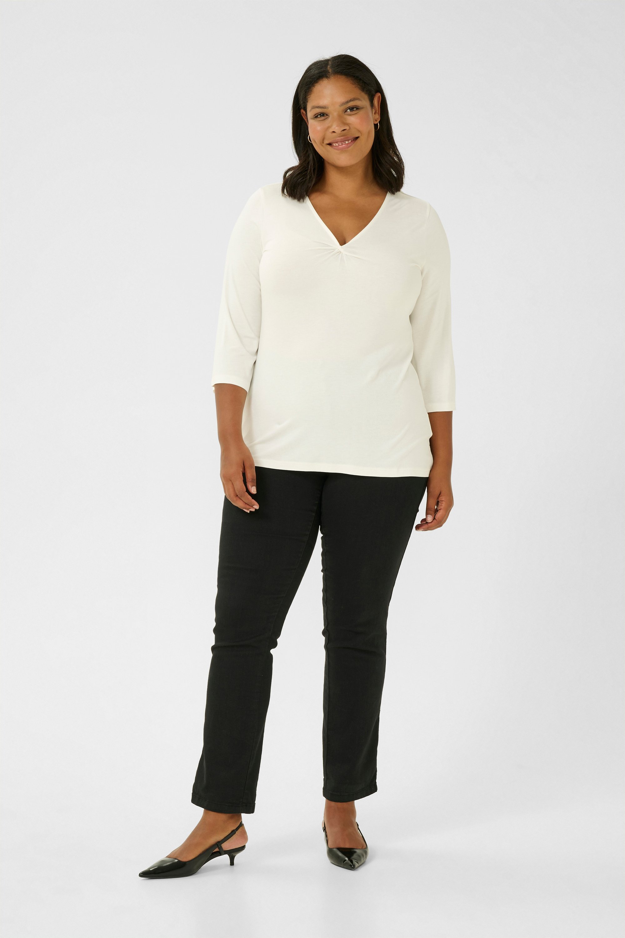 T-shirt A-shape Chalk offwhite