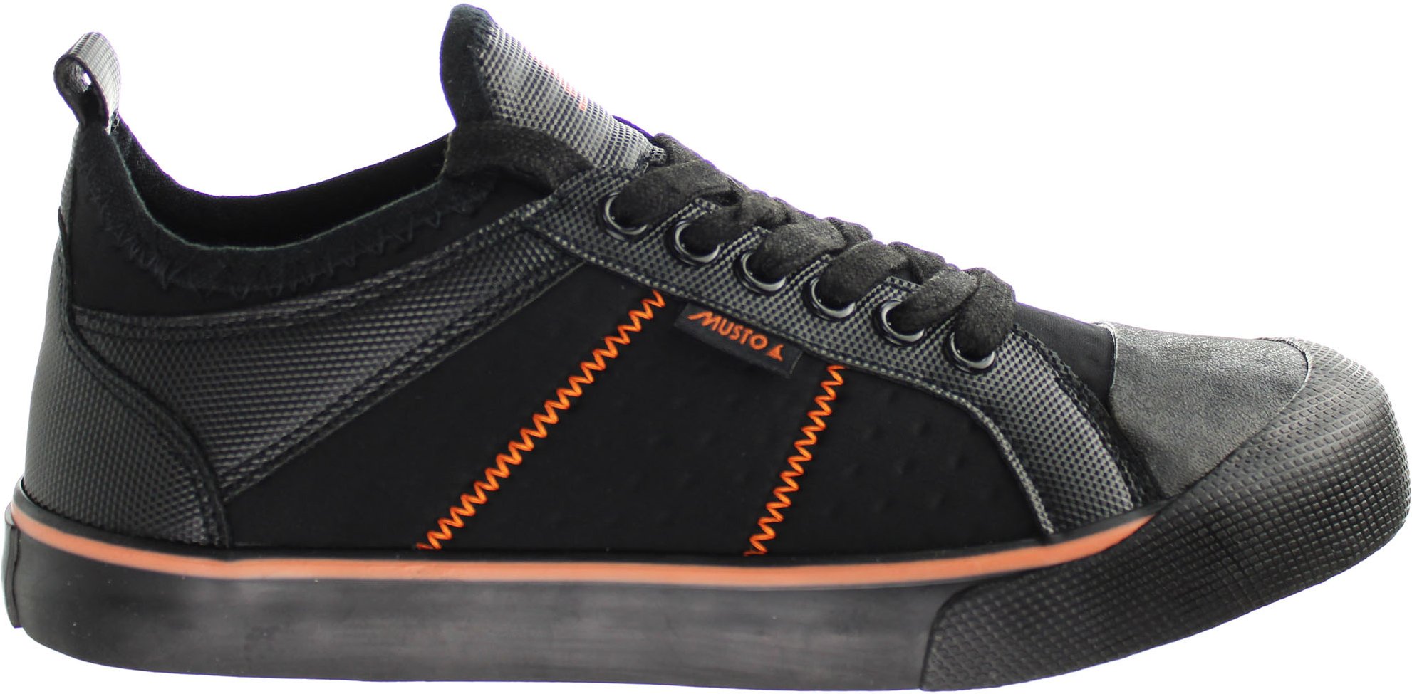 Musto Pro Neo schwarze Herrenschuhe