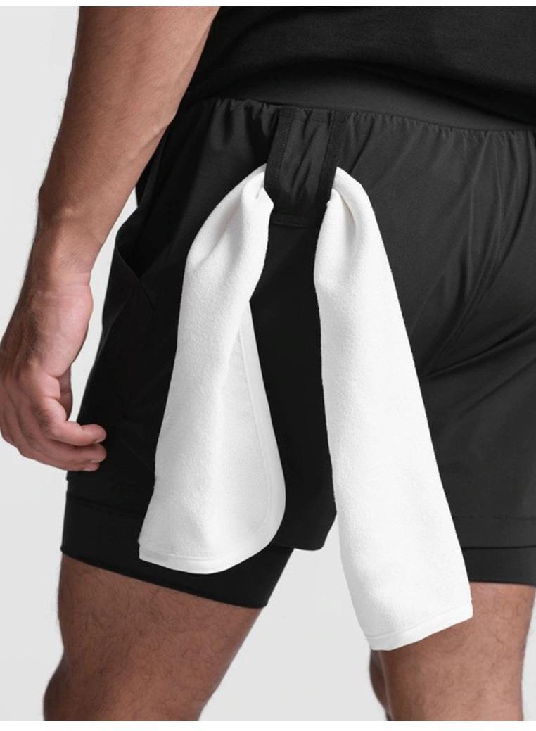 Thumbnail - Herren Active Shorts mit Kordelzug