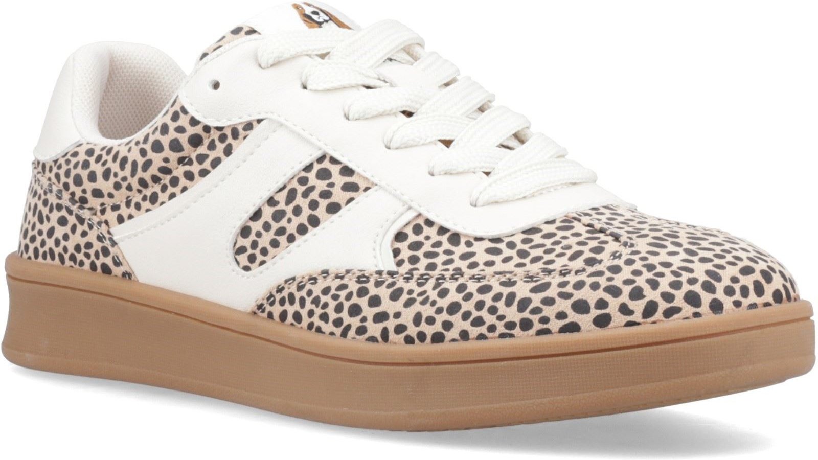 Hush Puppies Maura Textile Damen Sneakers mit Leopardenmuster