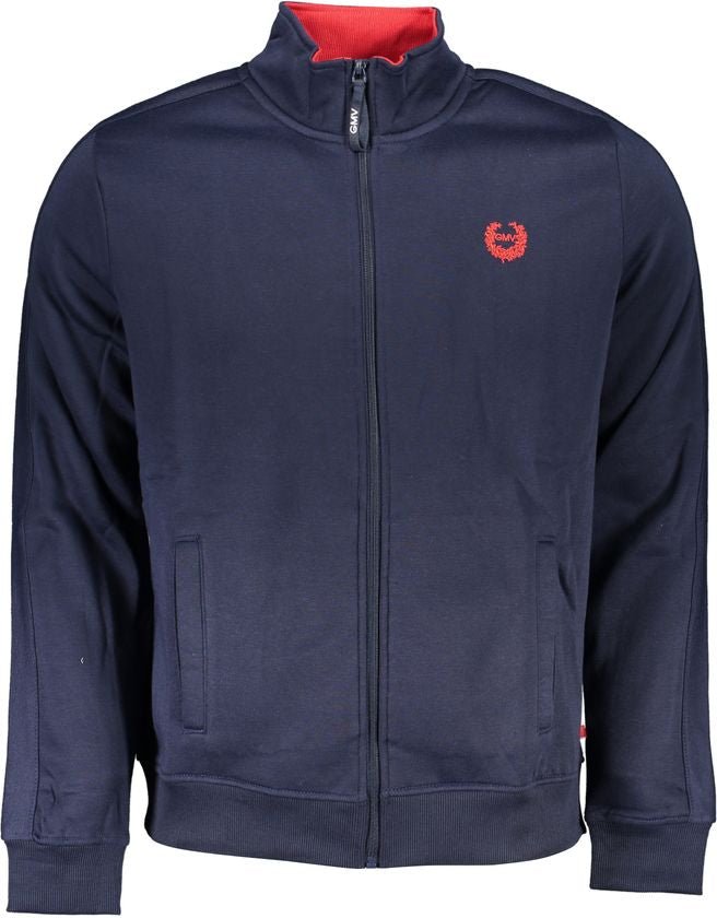 Gianmarco Venturi Blau Polyester Herren-Sweatshirt