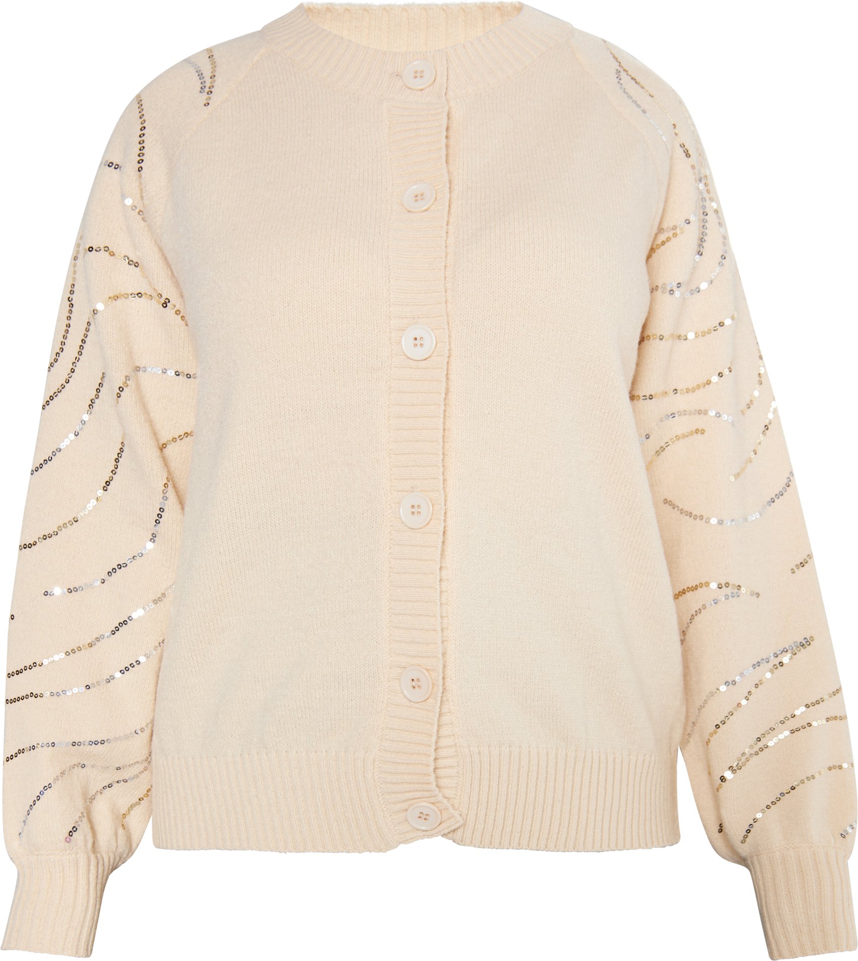 usha Strickcardigan Damen Creme