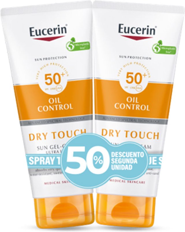 Sensitive Protect Dry Touch Gel-creme Spf50+ Promo 2 X 200 ml