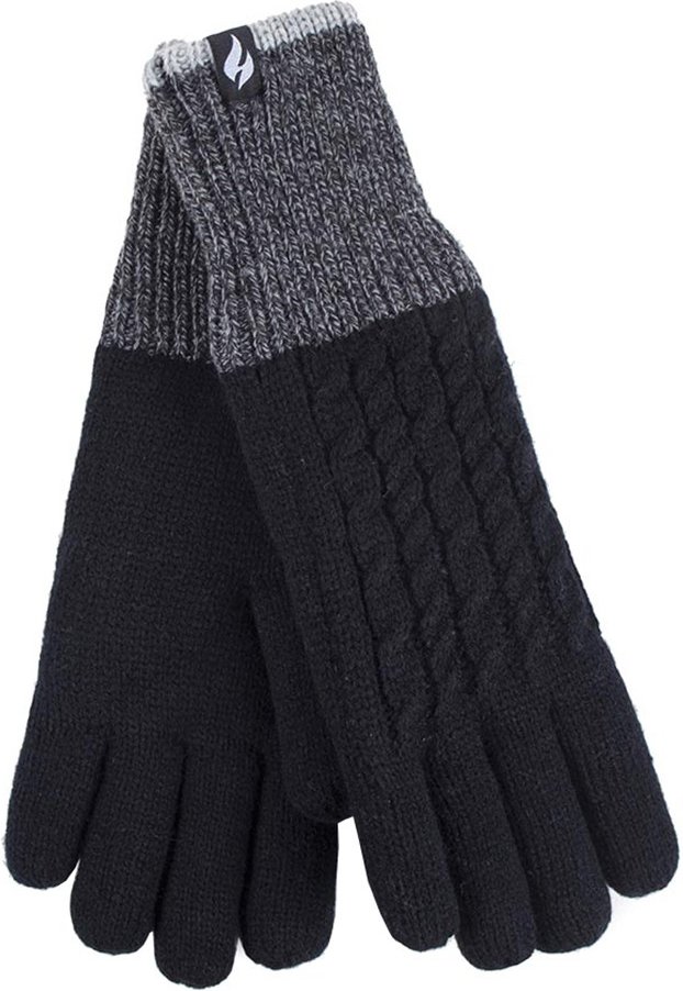 Thumbnail - Heat Holders - Damen Thermohandschuhe für den Winter im Kisdon Style - Schwarz