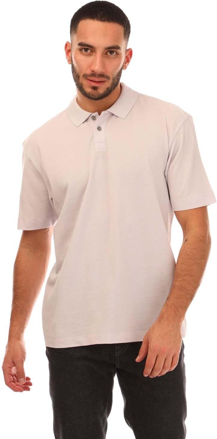 Hugo - "Dangula" Poloshirt Logo für Herren (Violett)