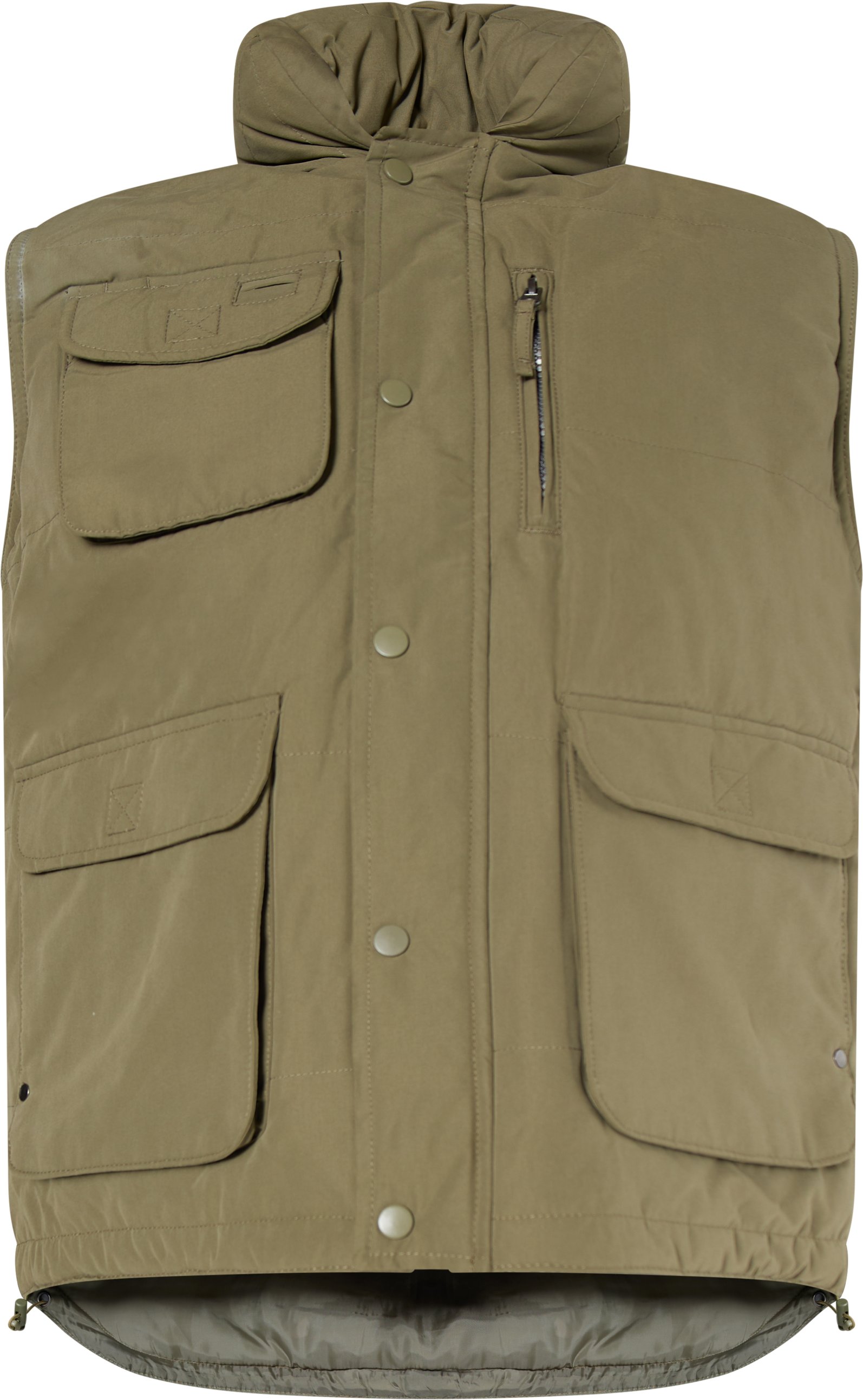 TUFFSKULL Weste Herren militärisch oliv