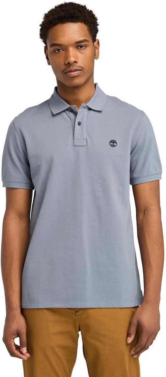 Timberland - "Millers River" Poloshirt für Herren/Damen Unisex (Grau)