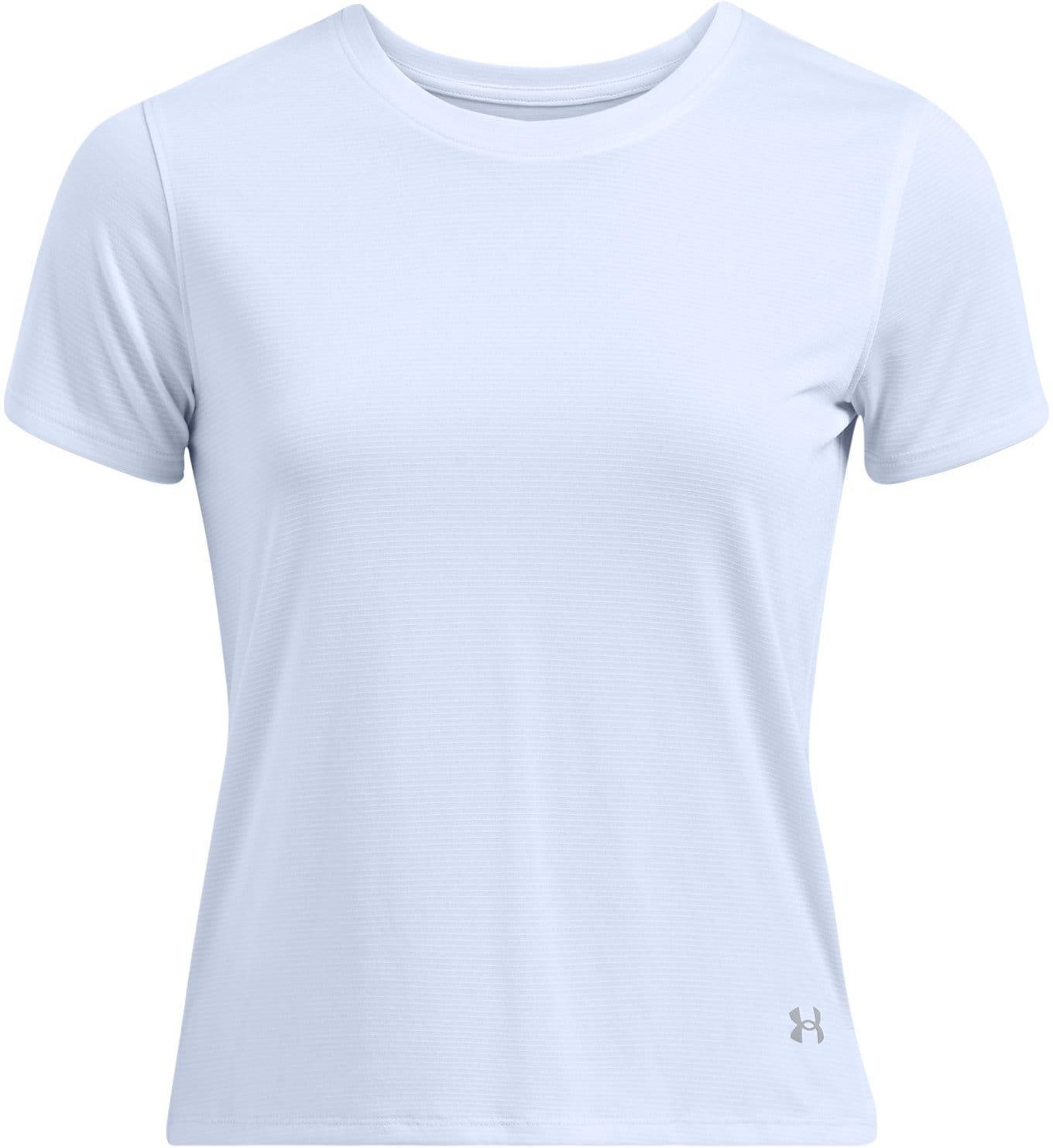 Under Armour - "Launch" Oberteil für Damen, kurzärmlig (Hellblau)