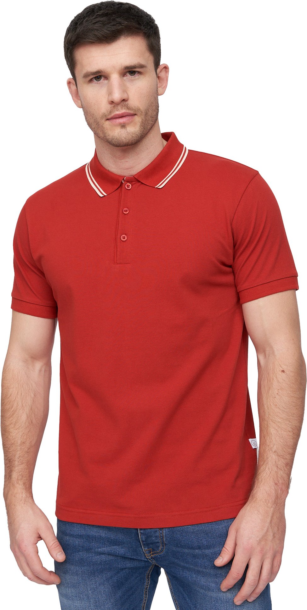 Duck and Cover - "Samtrase" Poloshirt für Herren (Rot)