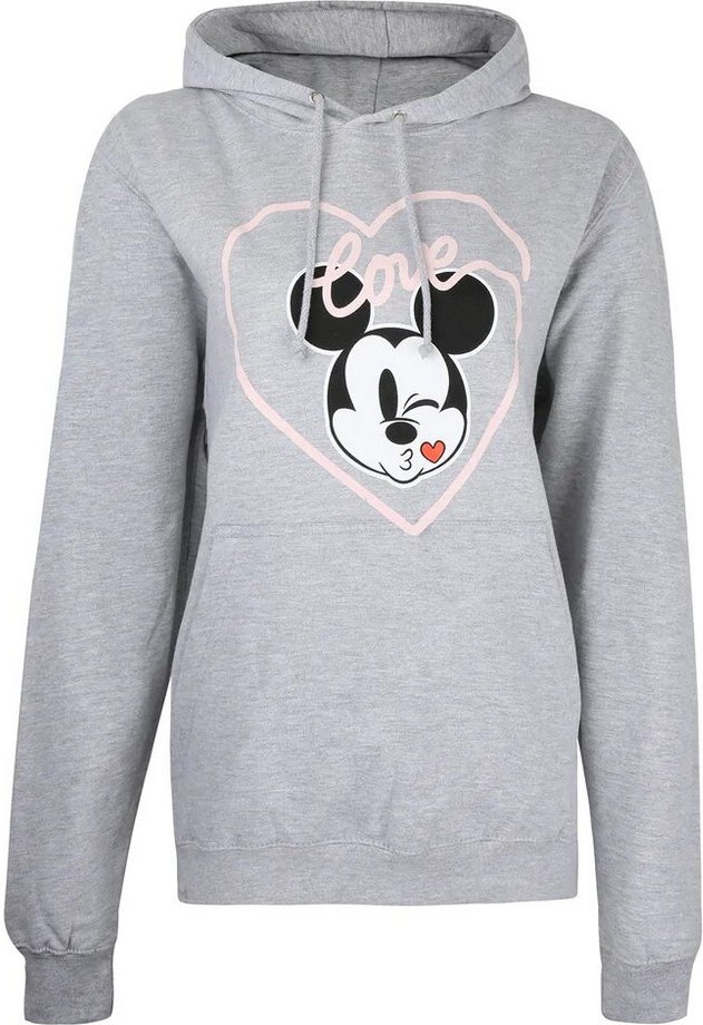 Disney - Kapuzenpullover für Damen (Grau meliert)