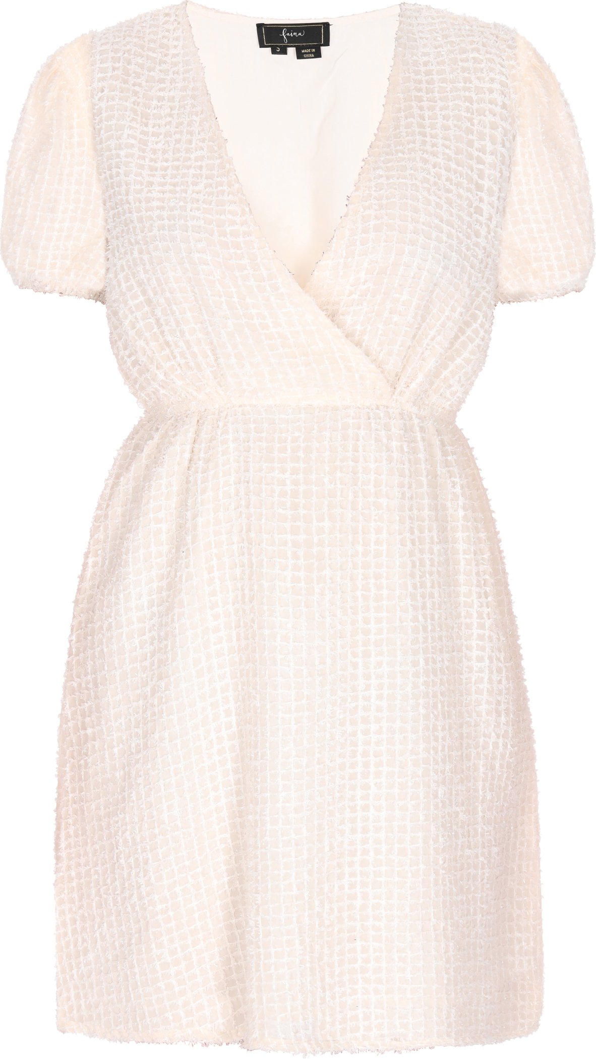 Faina Kleid Frauen cremefarben