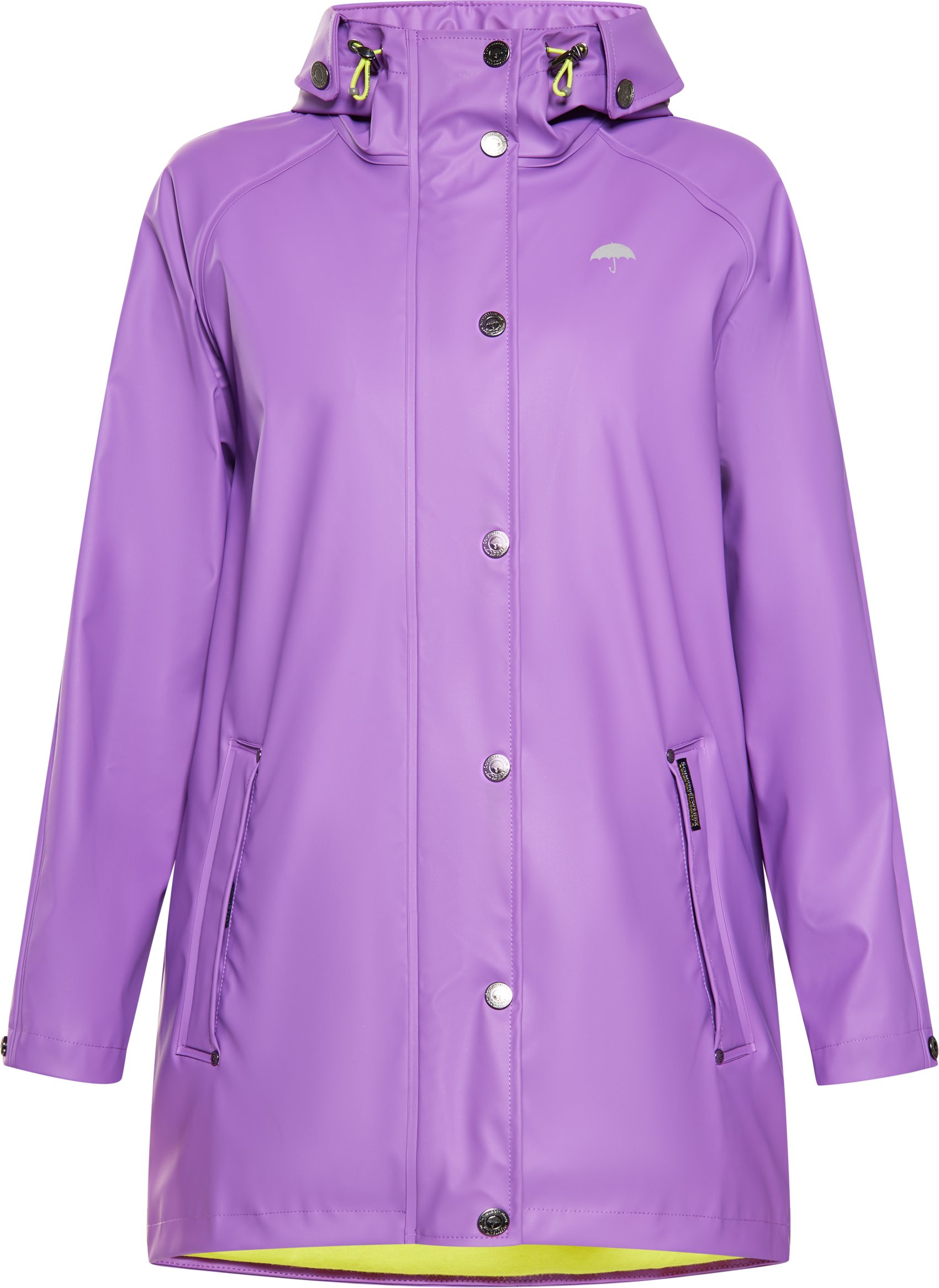 Schmuddelwedda Regenmantel Damen lila