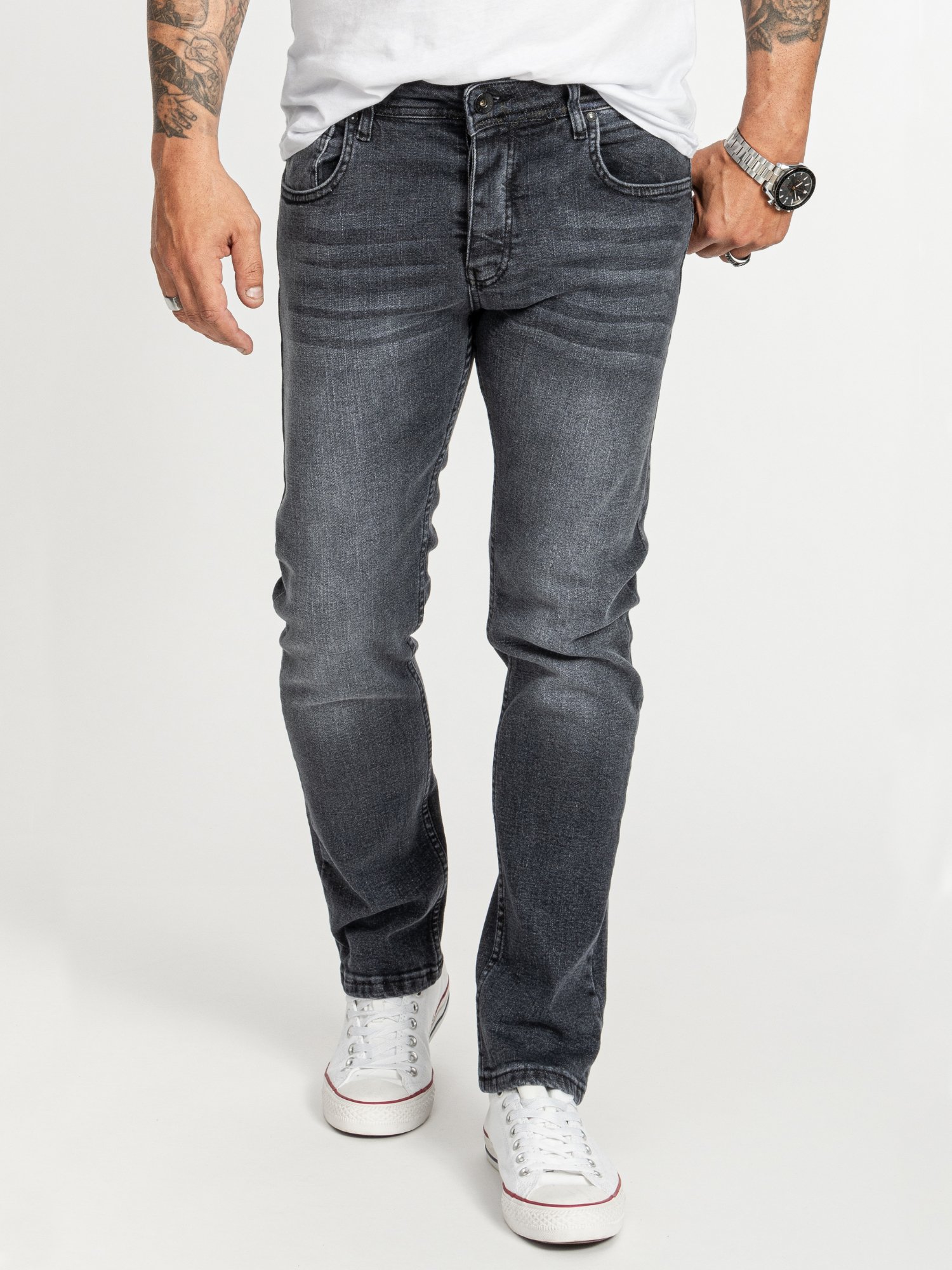 Thumbnail - Rock Creek Jeans Grau