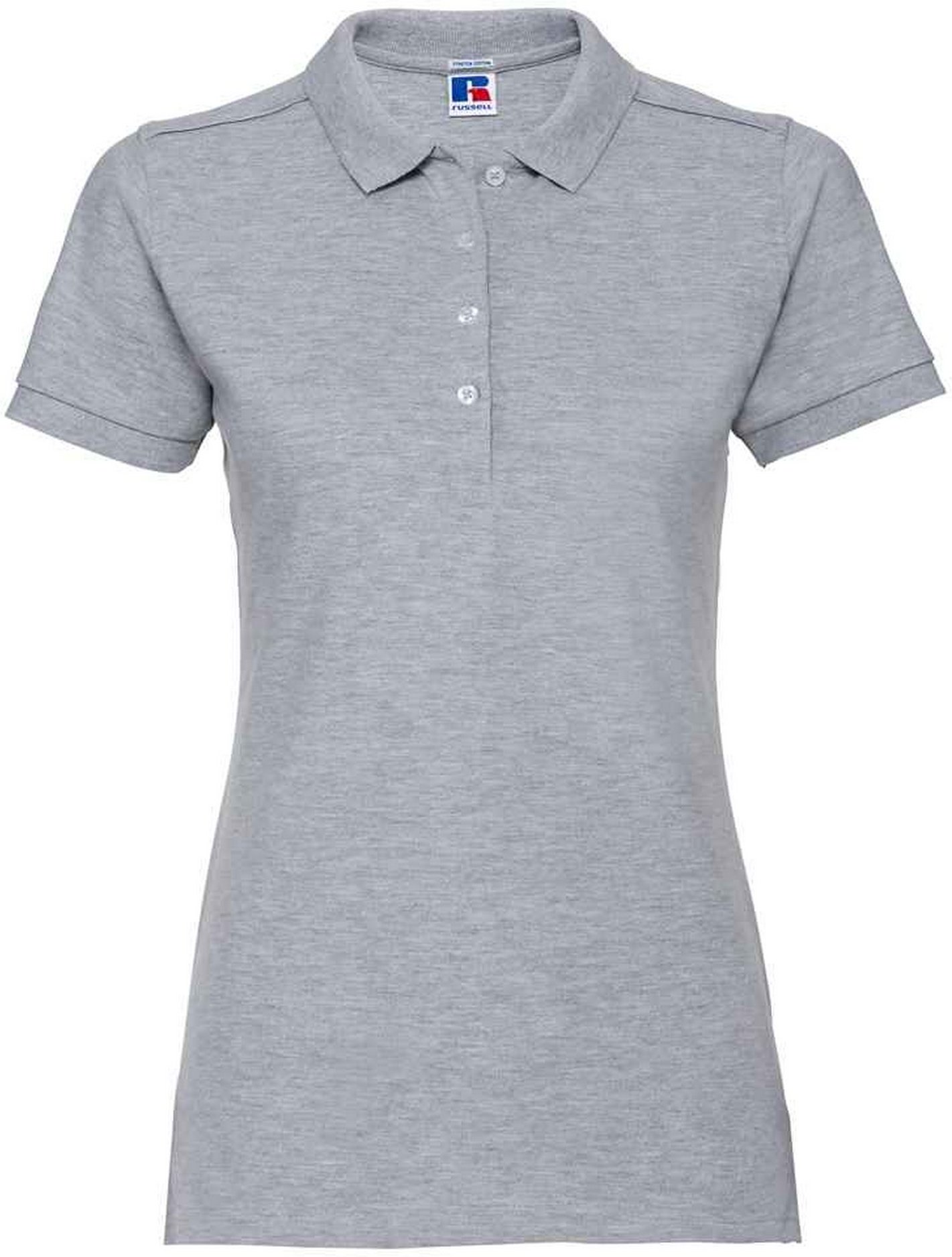 Russell - Poloshirt Stretch für Damen (Helle Oxfordfarbe)