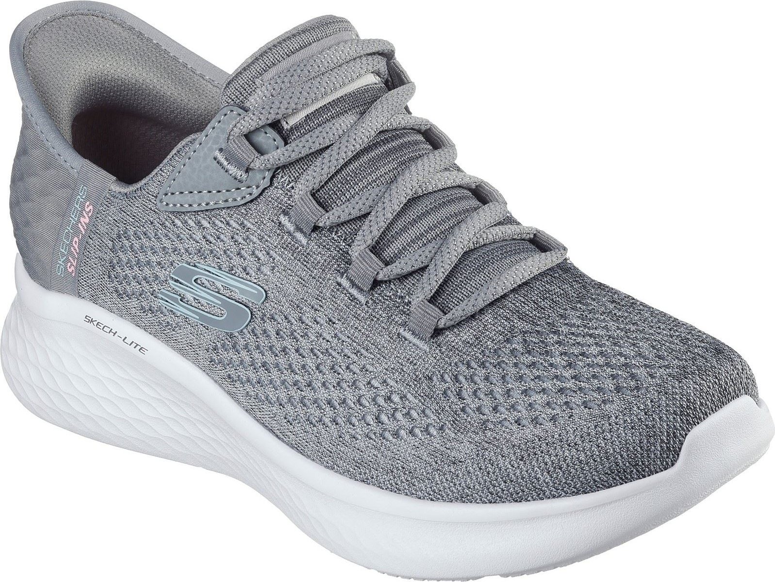 Skechers Skech-Lite Pro Natural Textile Damen Sneaker in Grau/Multi