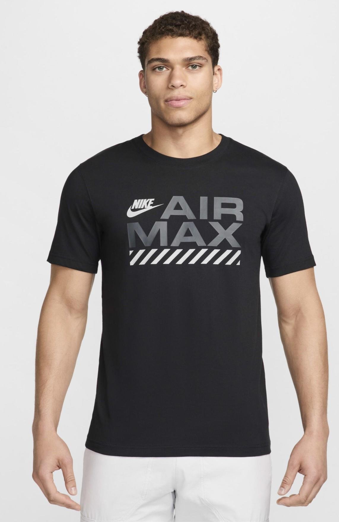 Nike Air Max Graphic Herren T-Shirt in Schwarz