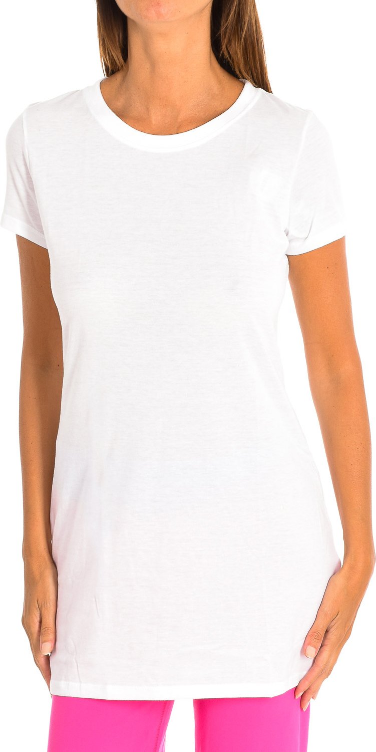 Kurzärmeliges Nachthemd mit Rundhalsausschnitt für Frauen Z1T00543