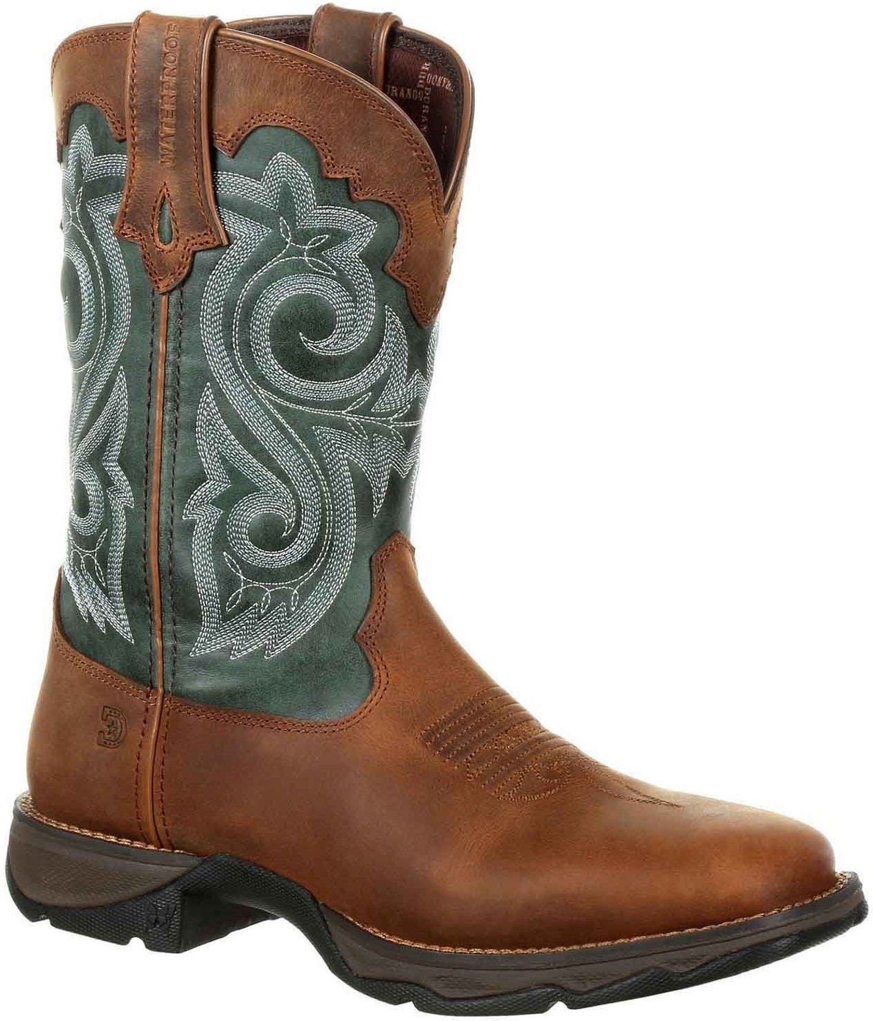 Durango Lady Rebel Leder Damen Braun Evergreen Stiefel