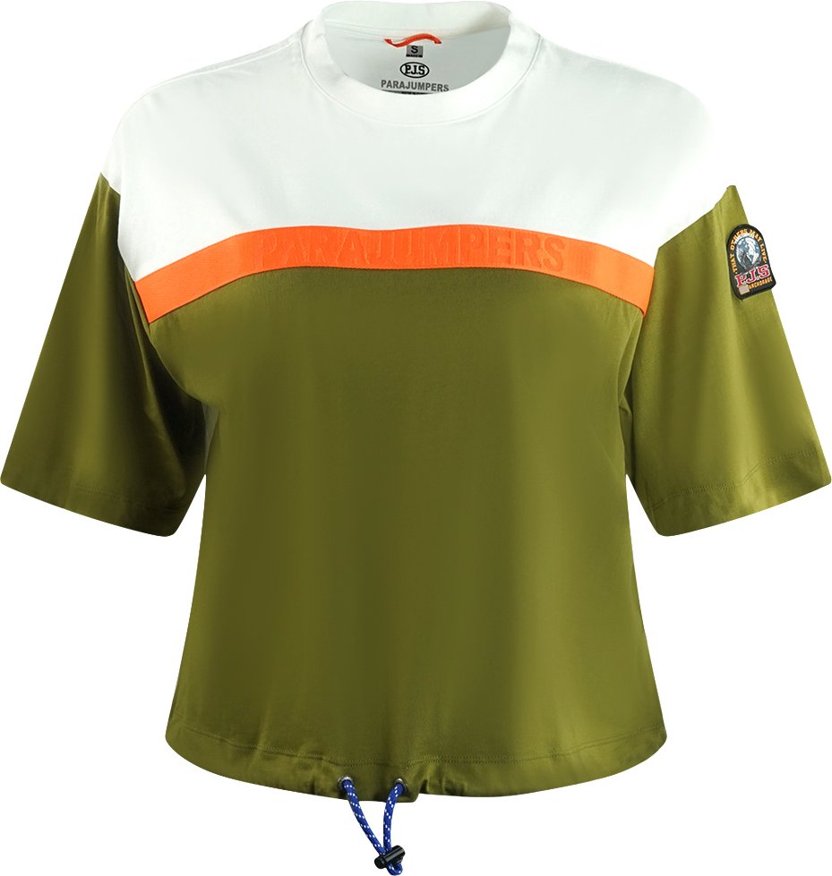 Parajumpers Anorak Grün Gekürztes T-shirt