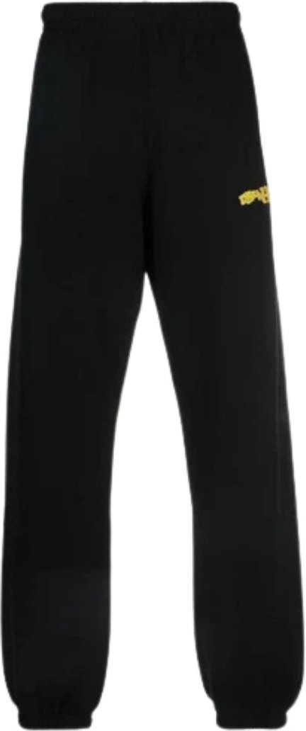 Off-White Crystal Wiz Slim-Jogginghose in Schwarz mit Bundchen