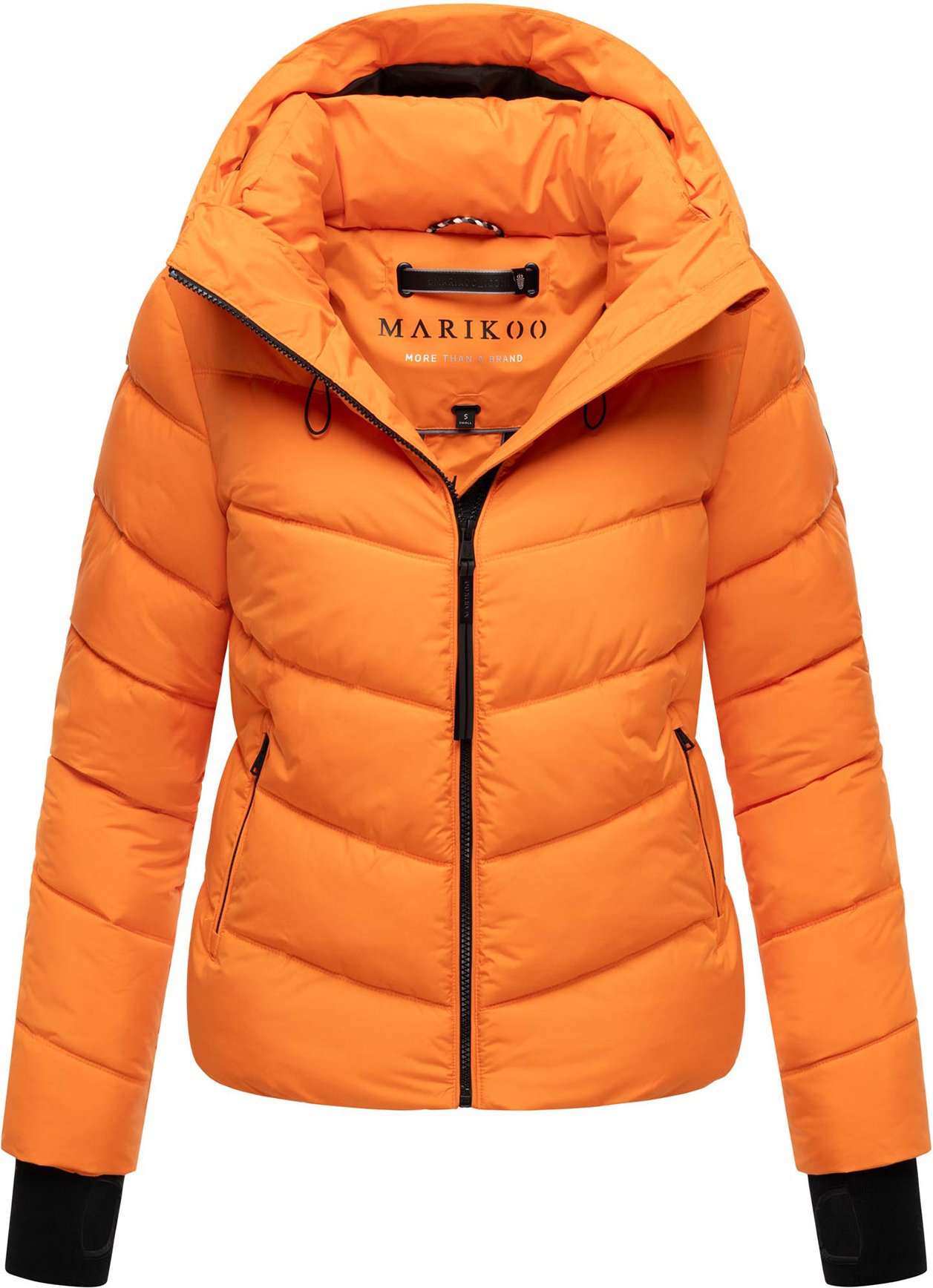 Marikoo Damen Steppjacke Yukanii mit Kapuze & femininer Passform