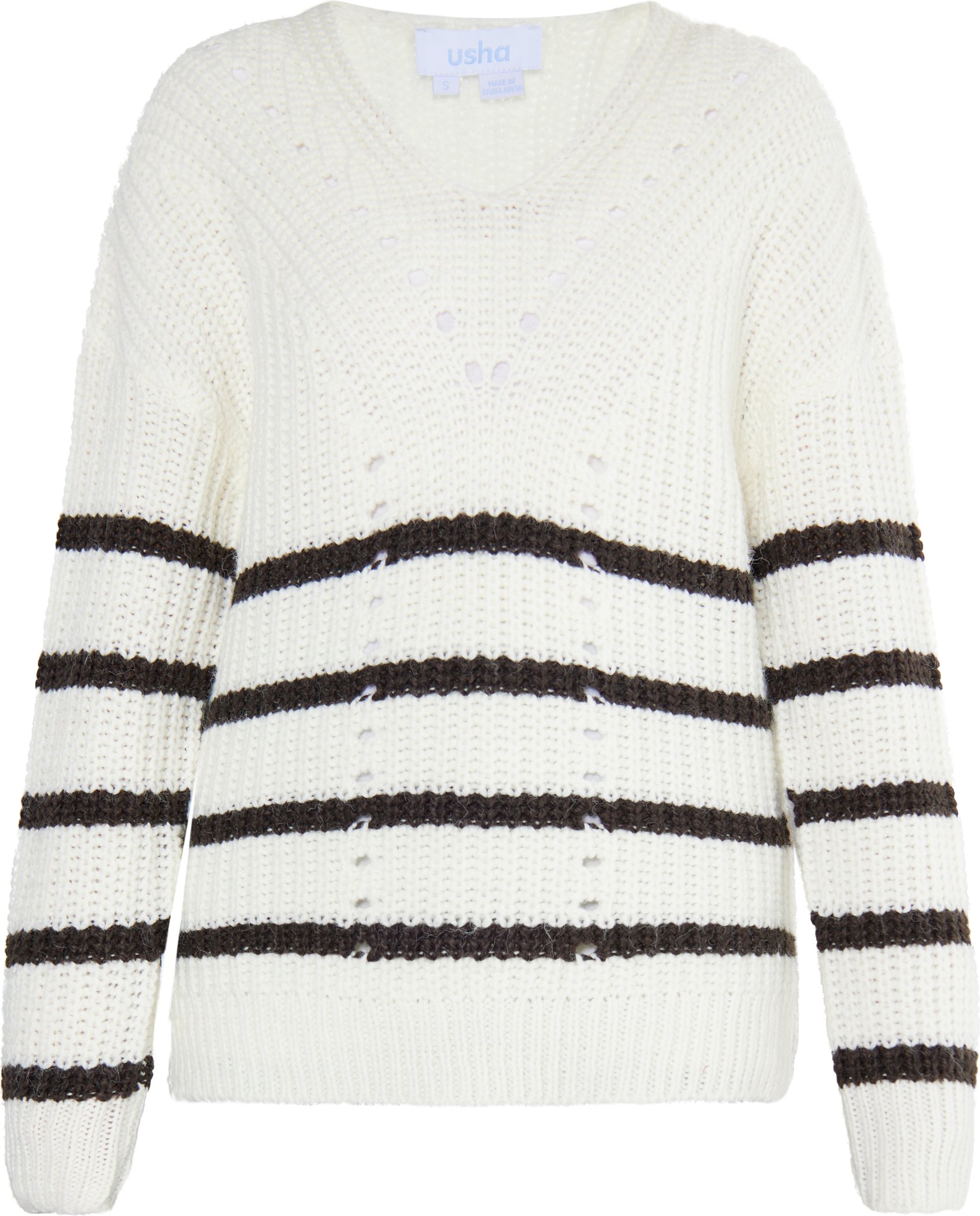 Thumbnail - usha Strickpullover Damen weiss