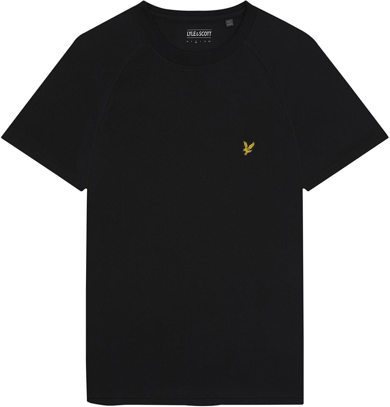 Lyle & Scott - "Core" T-Shirt für Herren Raglanärmel (Schwarz)