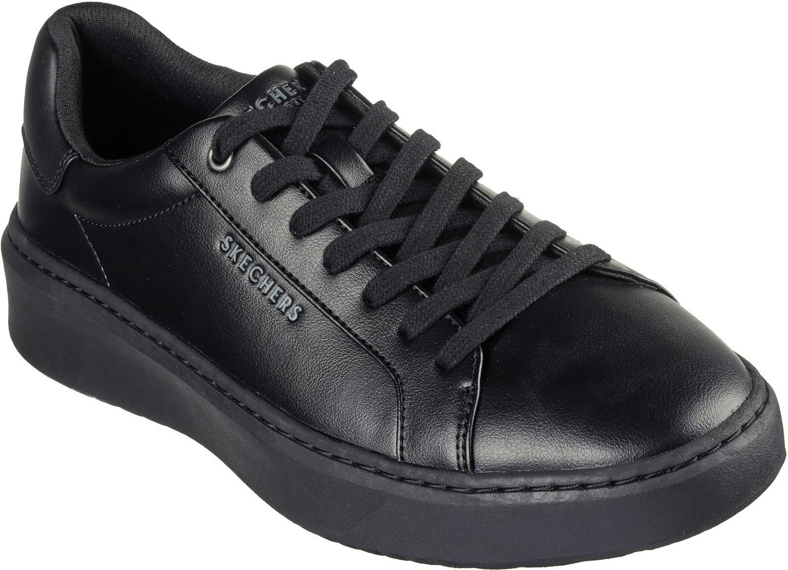 Skechers Court Break Suit Sneaker Herren Schwarz Trainer