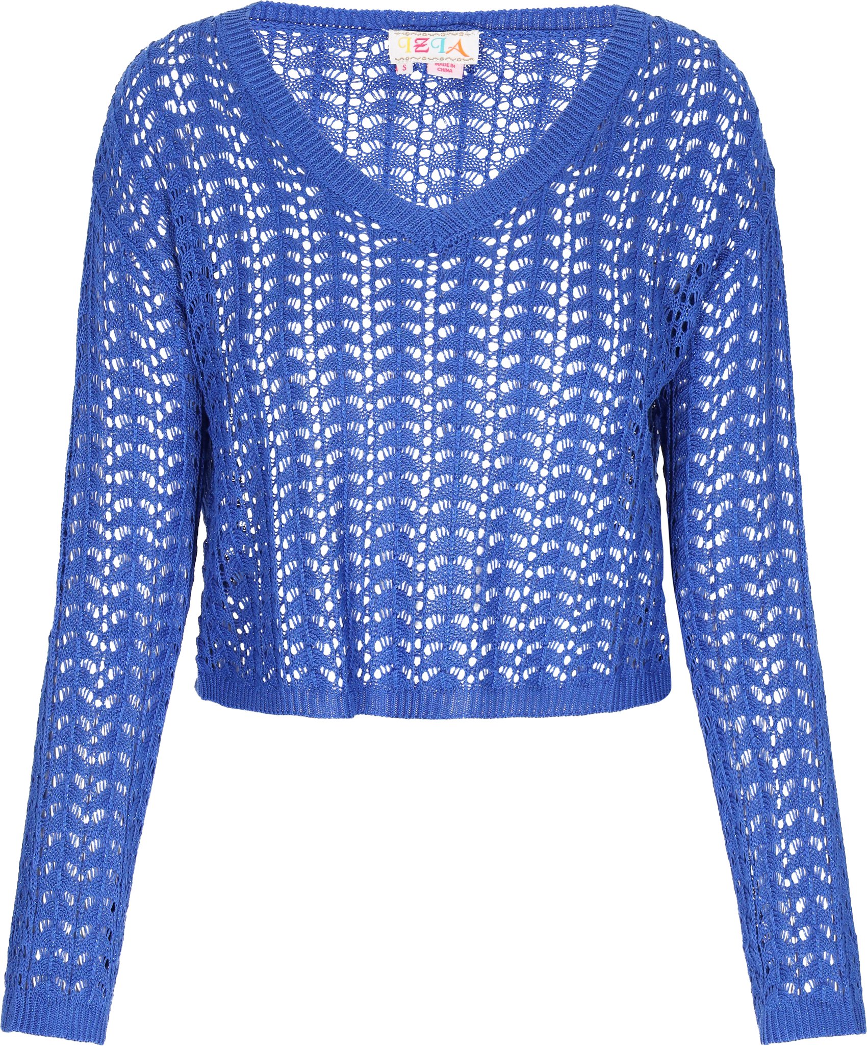 IZIA Pullover Frauen Indigo