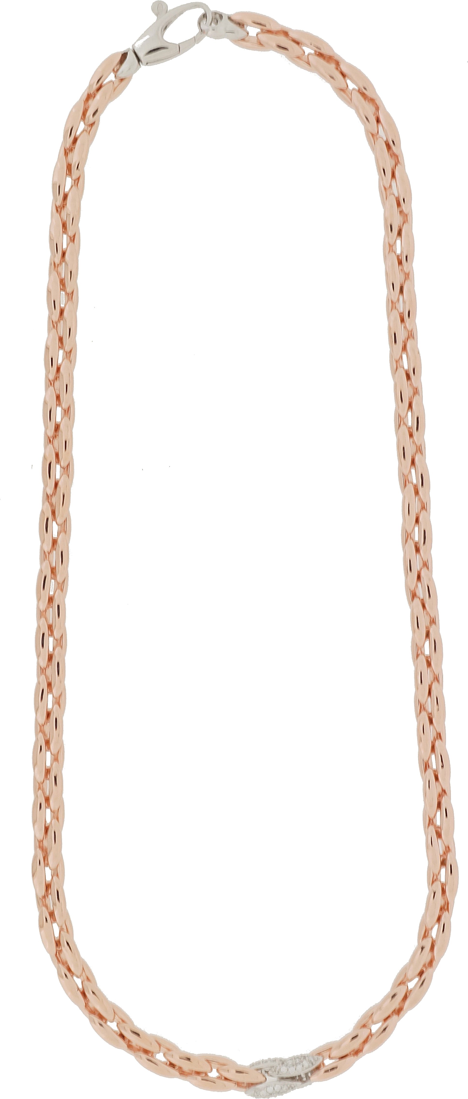 Orphelia Halskette für Damen, Sterling-Silber 925, Rosé, ZK-7159