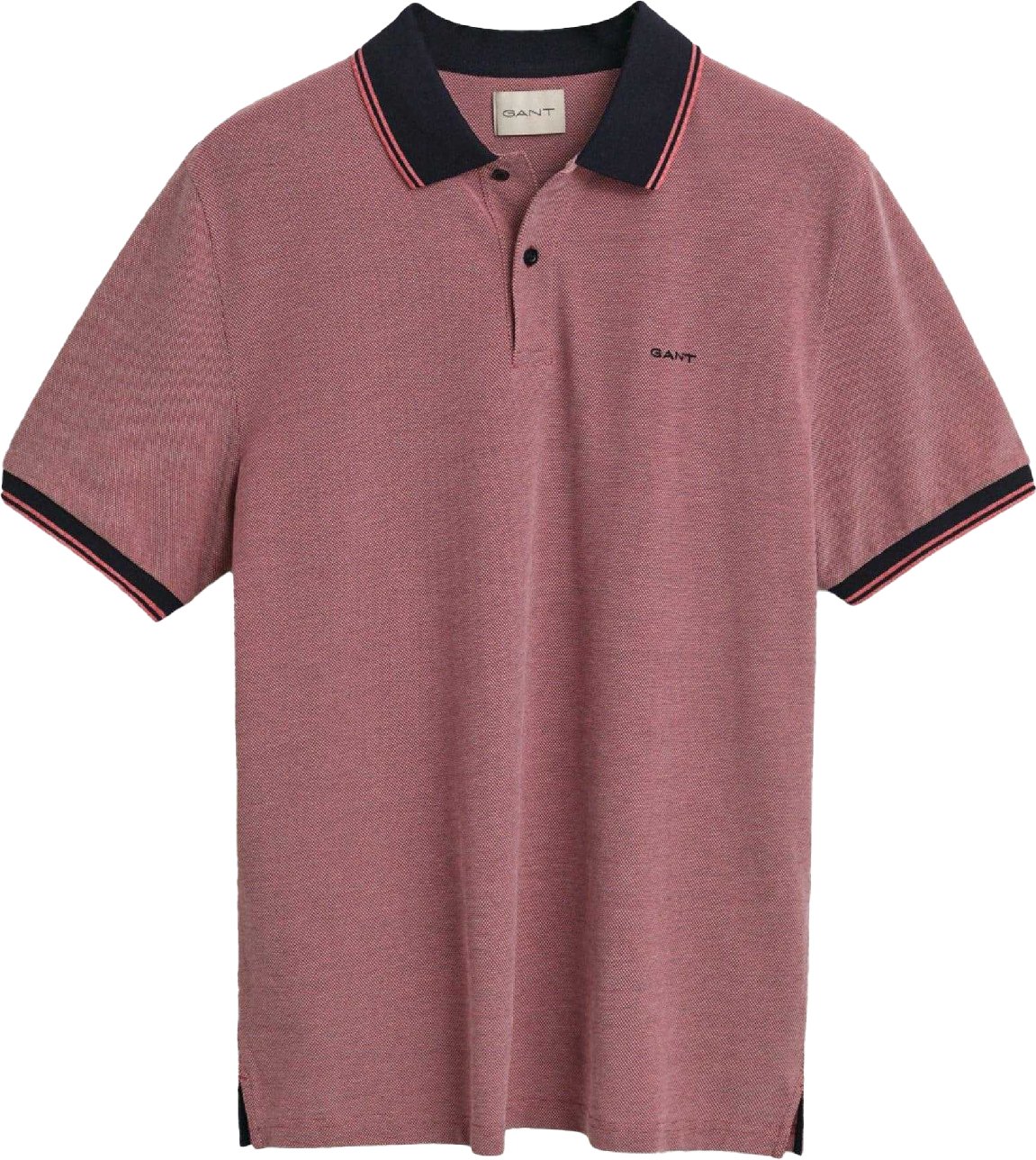 Gant - "4-Color" Poloshirt für Herren, Piqué (Rot)