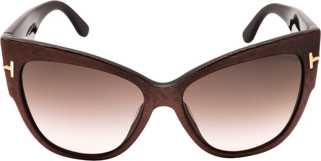 Tom Ford - Sonnenbrille Mit Dunkelbraunem Rahmen Und Braunen Verlaufsgläsern