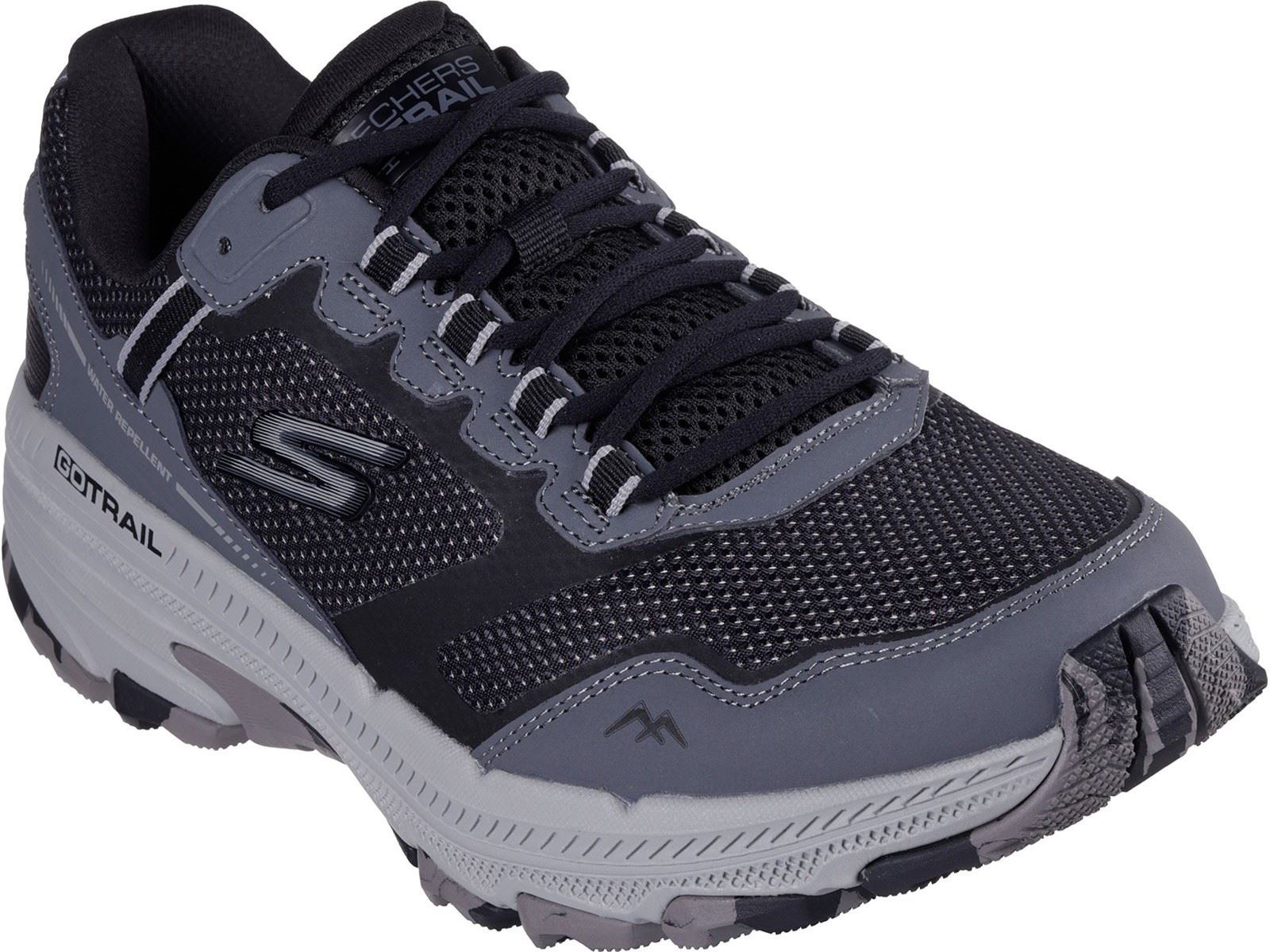Thumbnail - Skechers Performance GO RUN Trail Altitude 2.0 Marmorstein 3 Leder Herren Schwarz/Grau Sportschuhe