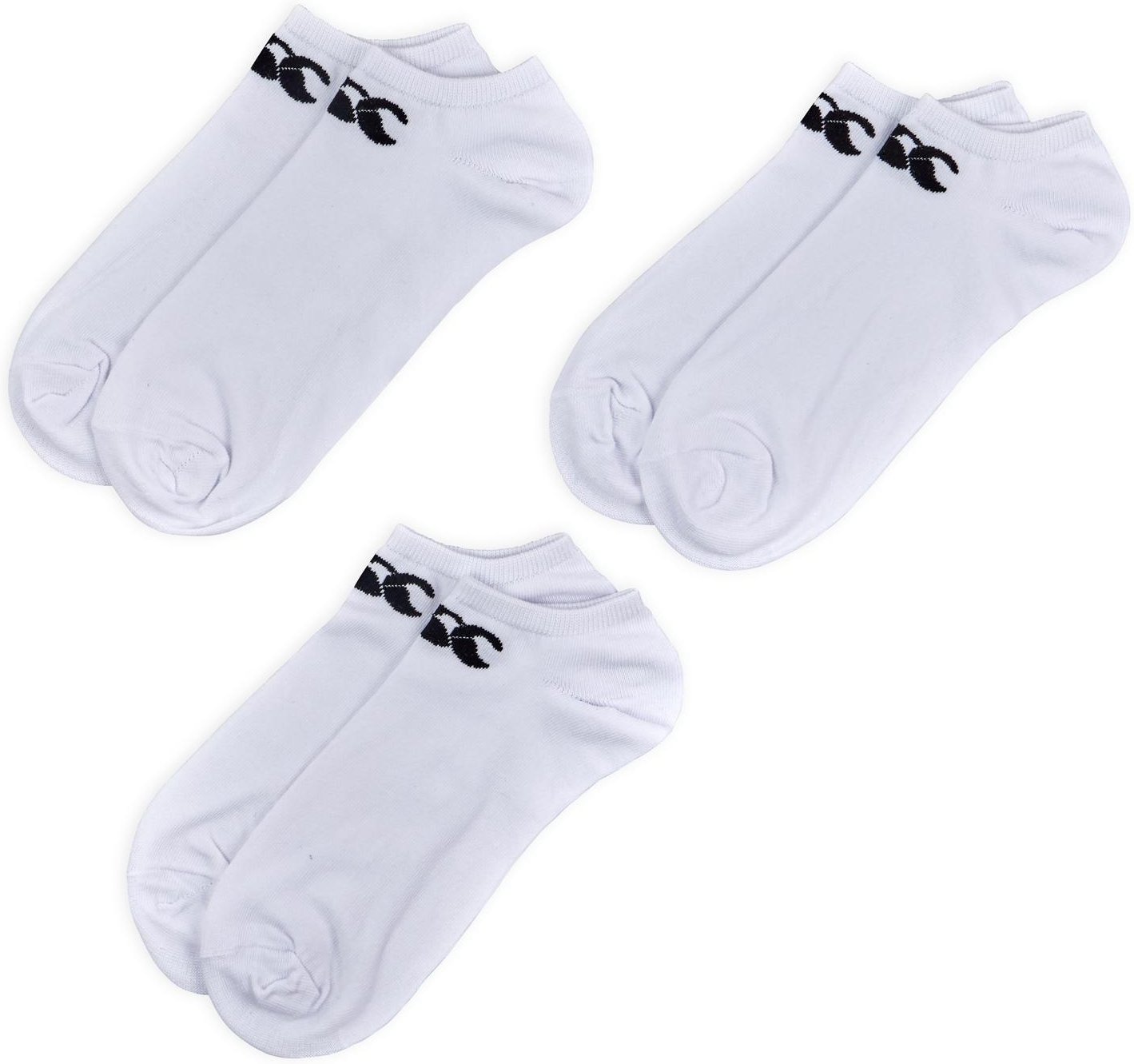 Canterbury - Sneaker-Socken für Herren/Damen Unisex(3er-Pack) (Weiß)