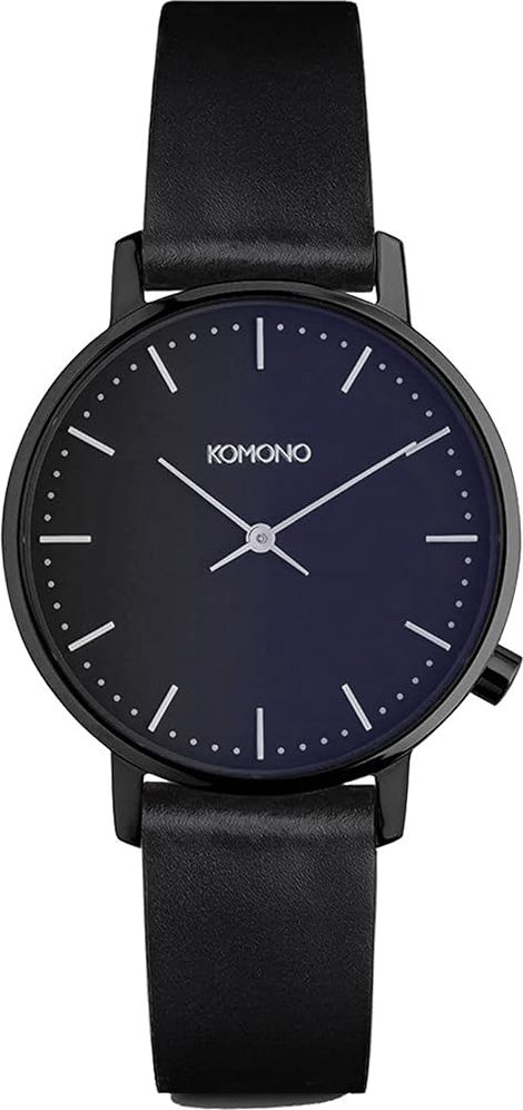 Die Komono Damenuhr, Modell Harlow Midnight, ist eine raffinierte Wahl sowohl für den Alltag als auch für besondere Anlä...