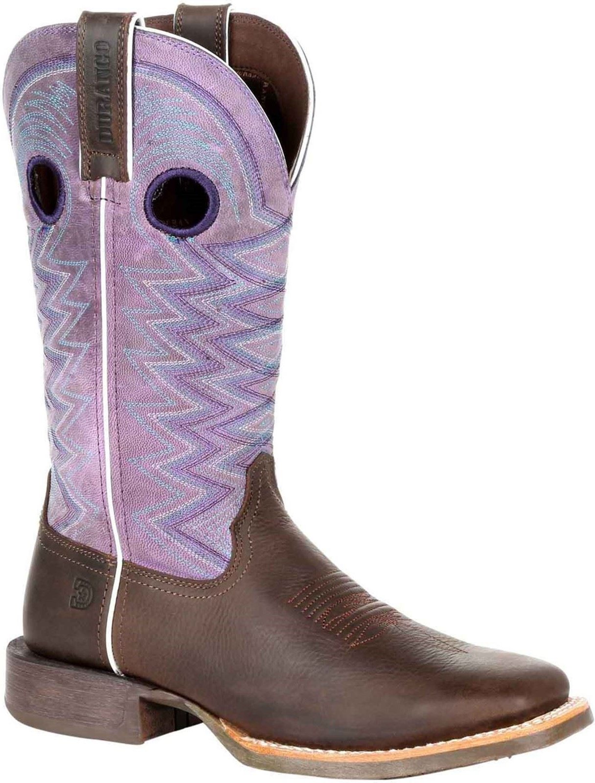 Durango Lady Rebel Pro Leder Damenstiefel Dunkles Erdbeer/Amethyst