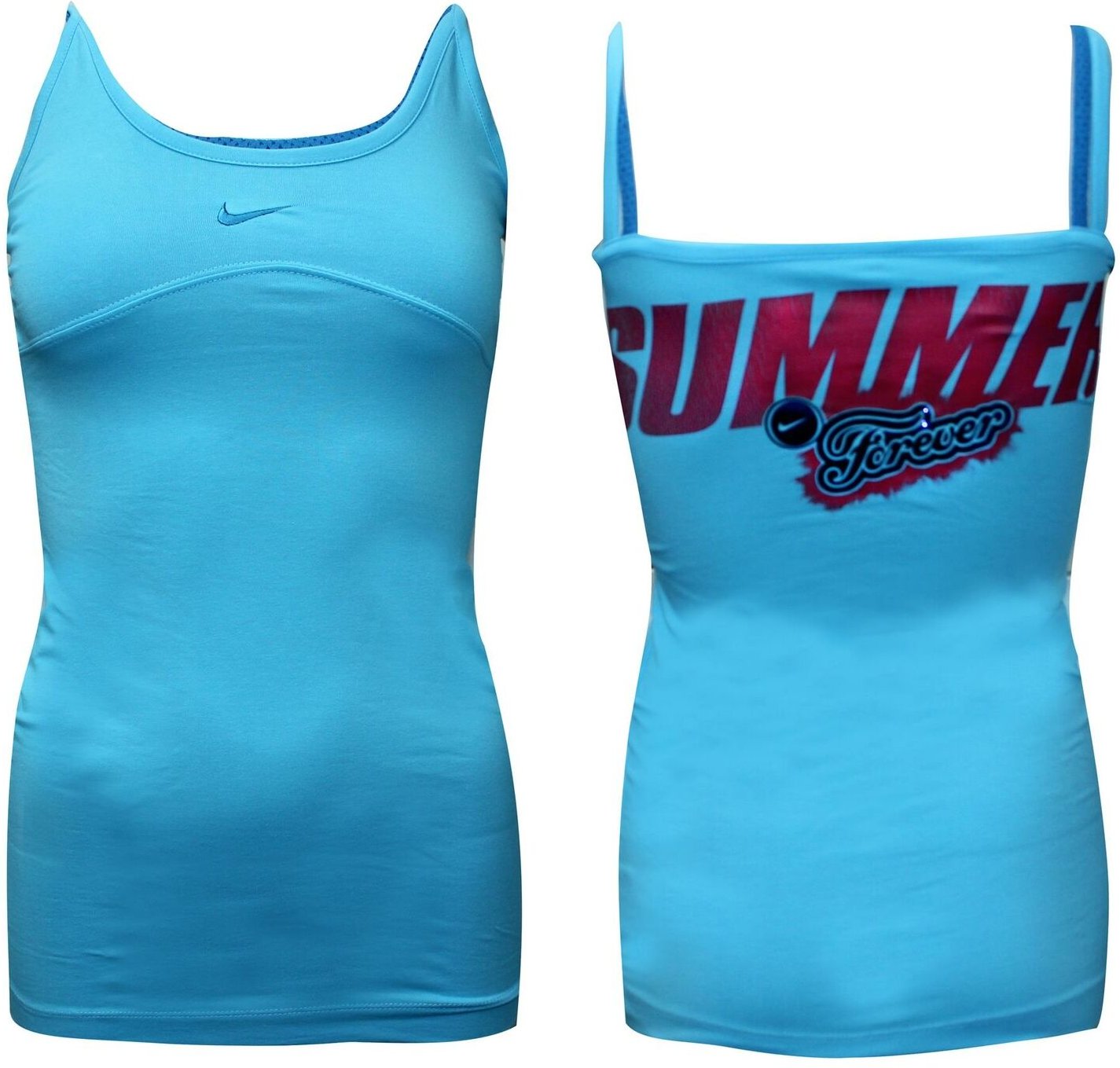 Nike Summer Forever Girls Tanp Top Casual Weste Blau 422970 440
