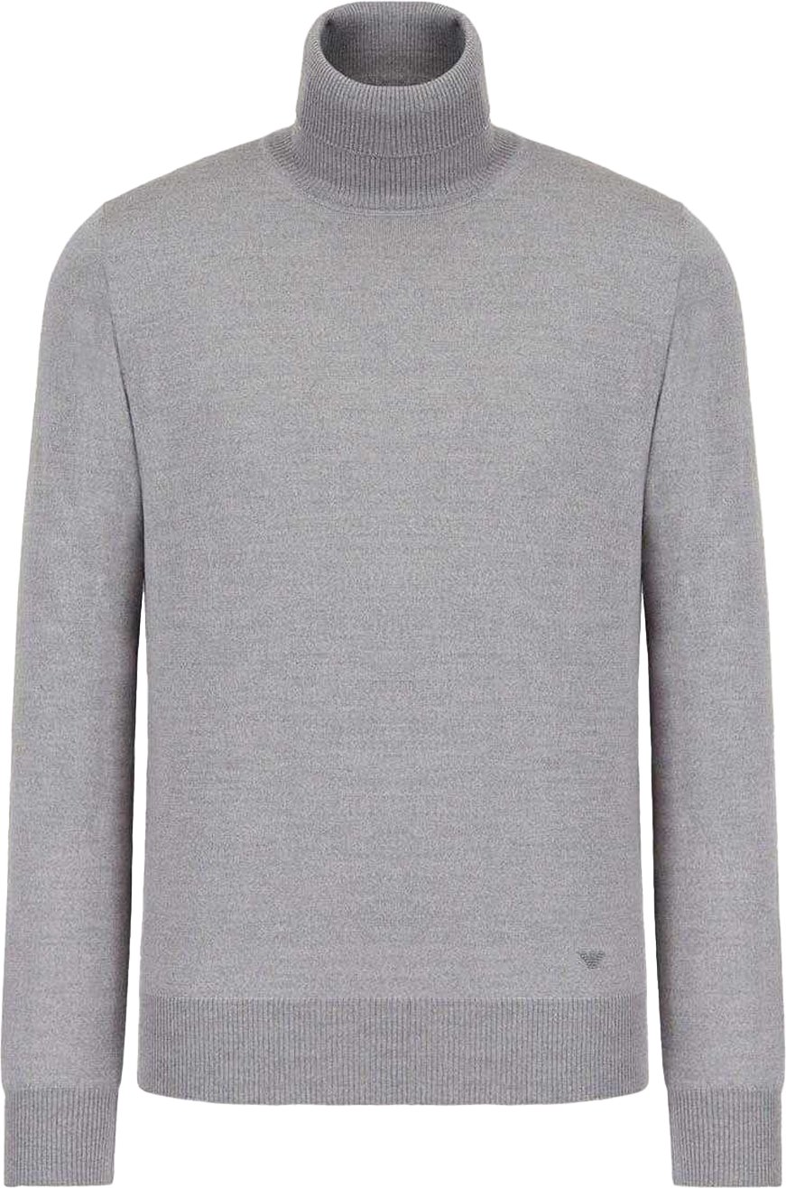 Emporio Armani Herren Rollkragenpullover (Grau)