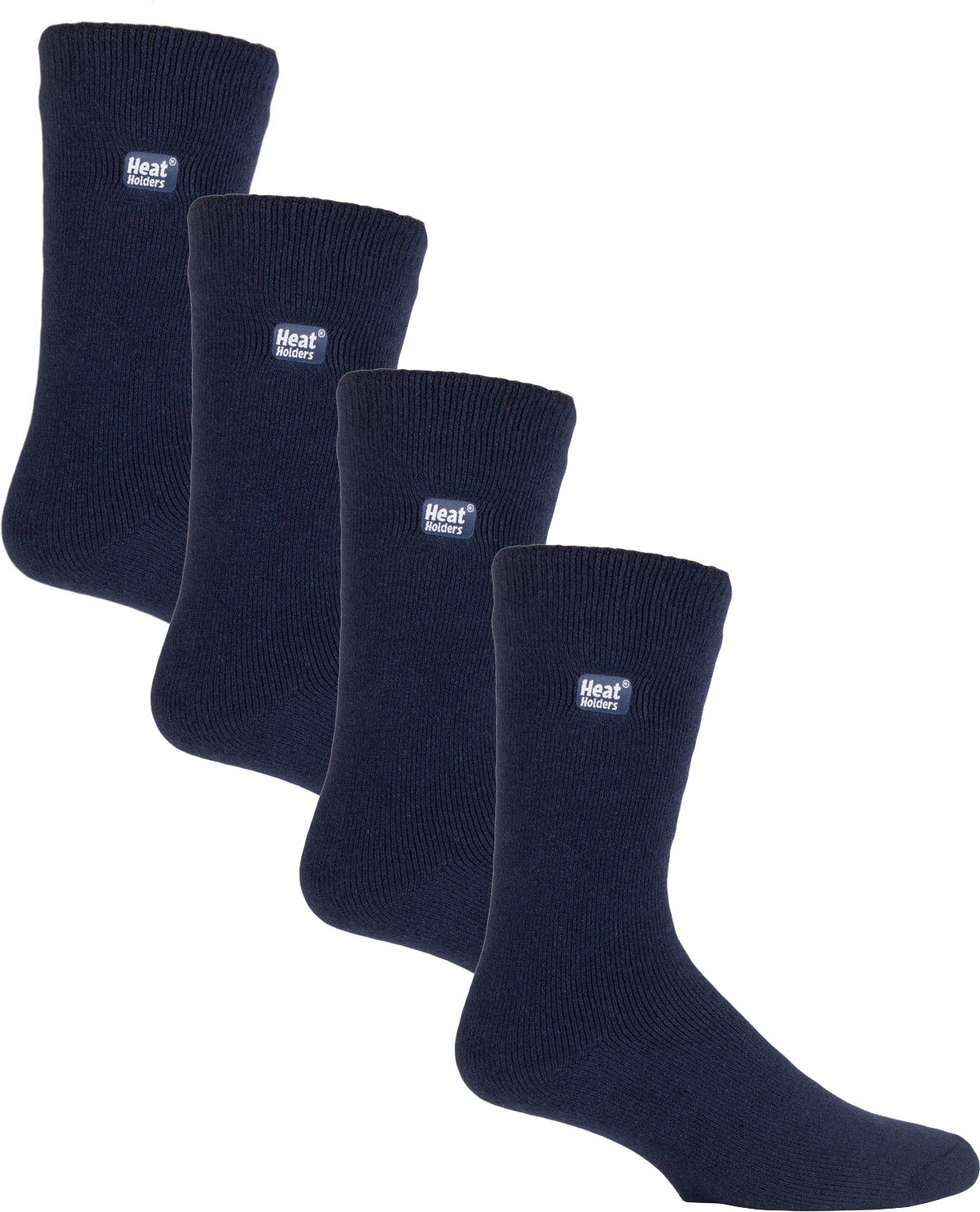 Heat Holders Ultra Lite - 4 Paar Multipack Mens Thermal Socks | Ultra Thin Warm Socks for Dress Socks in Winter - Navy