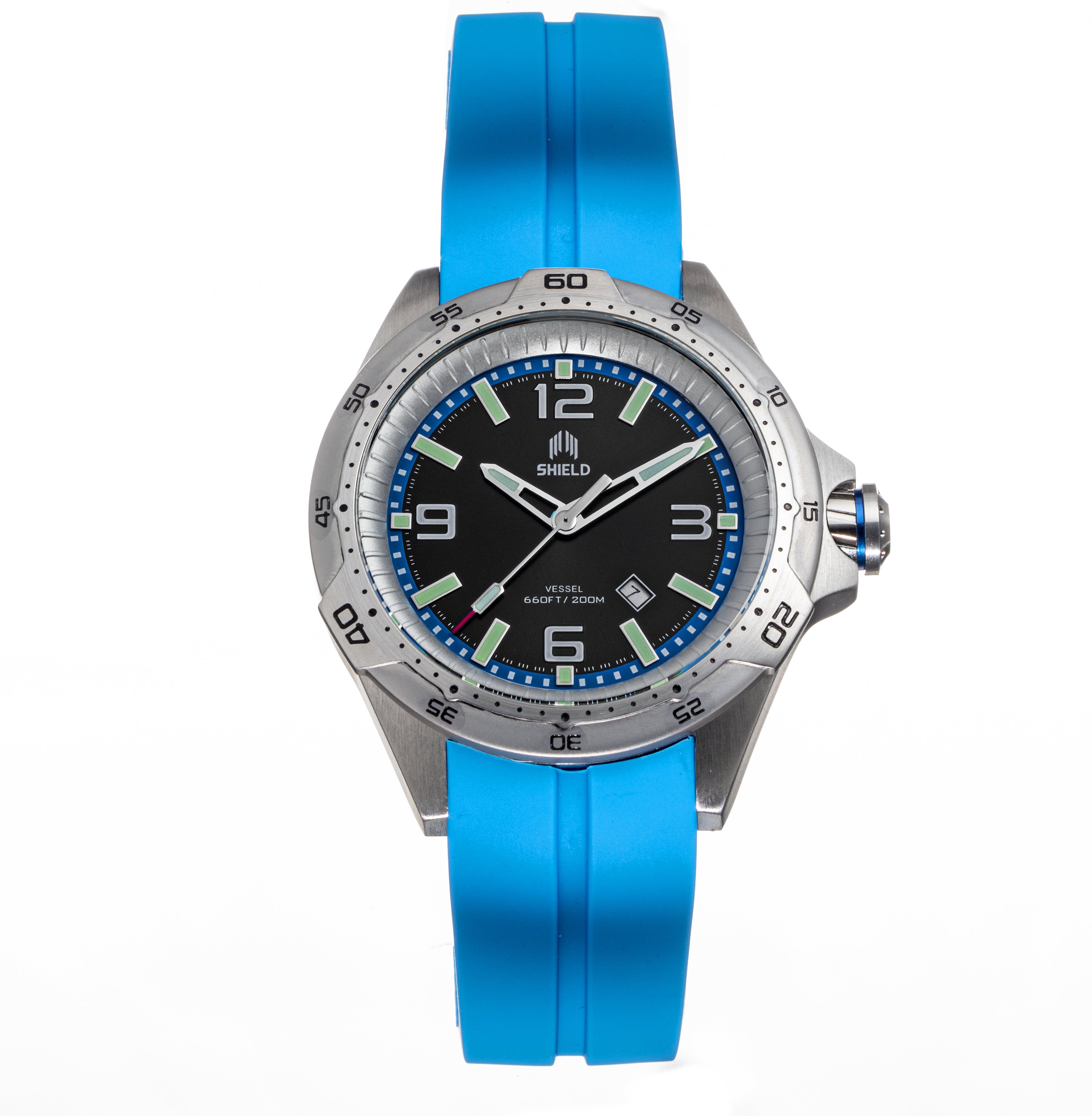 Shield Vessel Armbanduhr mit Datum