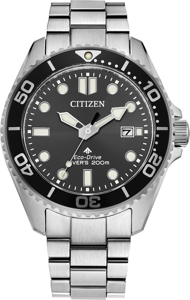 Citizen Promaster Dive Silber Herren Armbanduhr BN0261-51E