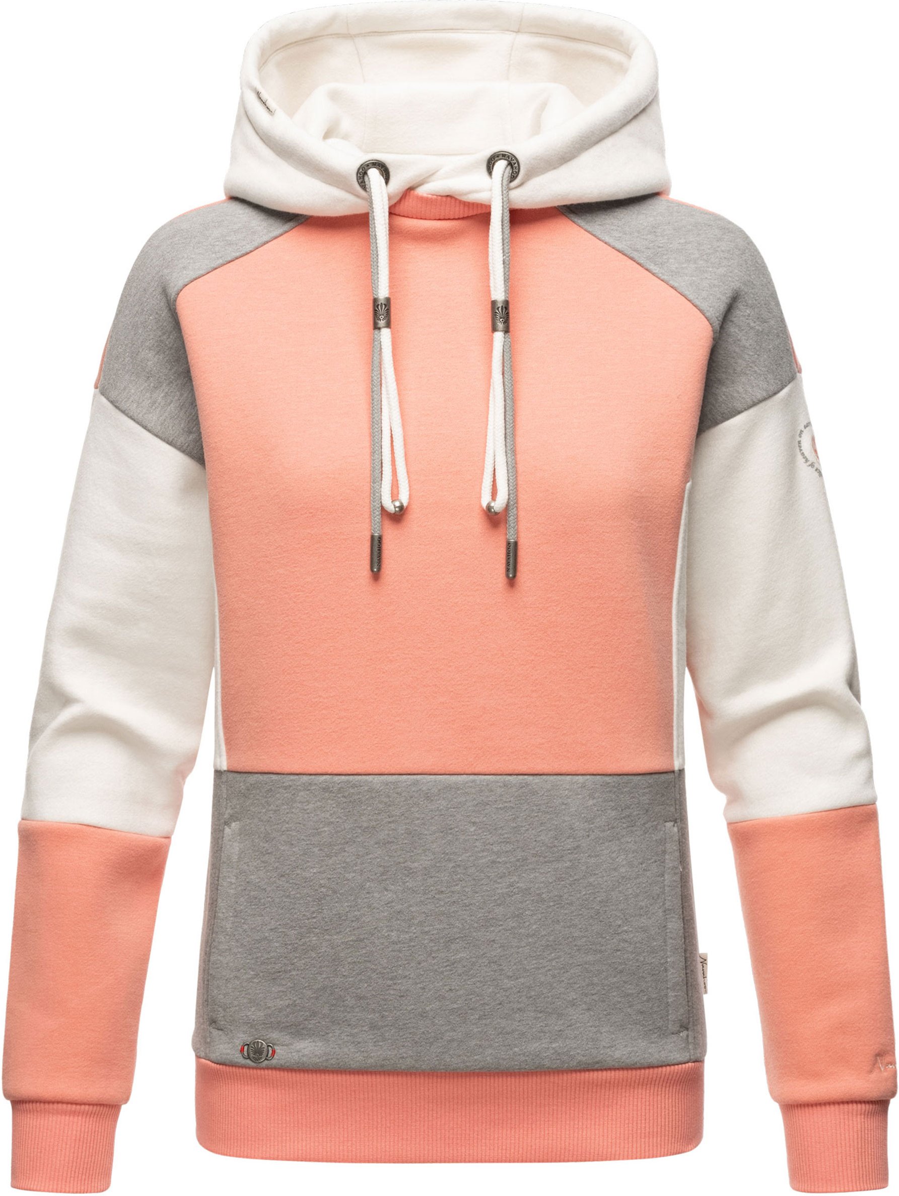 Navahoo Damen Hoodie Babykätzchen – Multicolor & Kuschelig