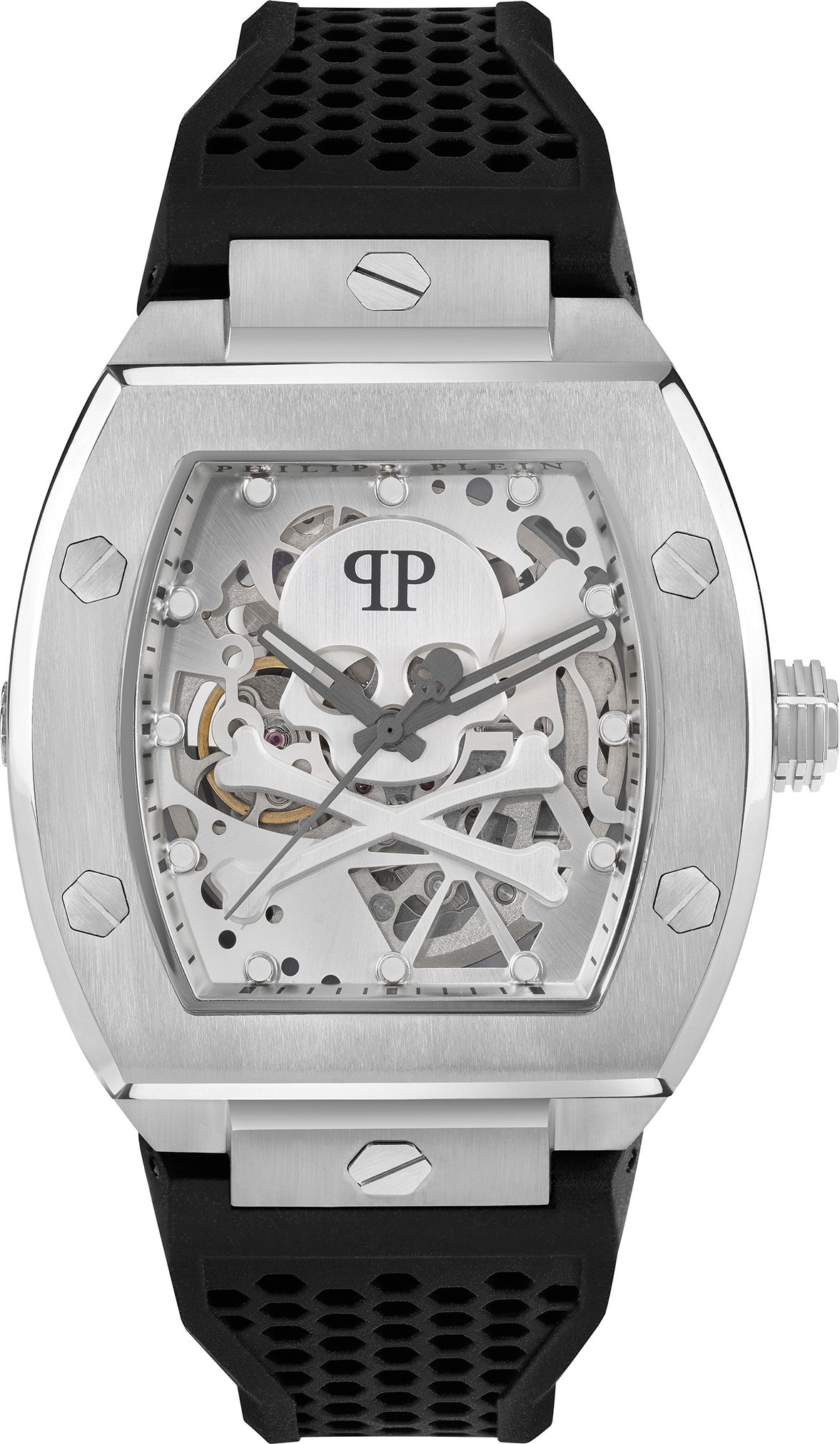 Philipp Plein The $keleton Herren Schwarz Uhr PWBAA2123