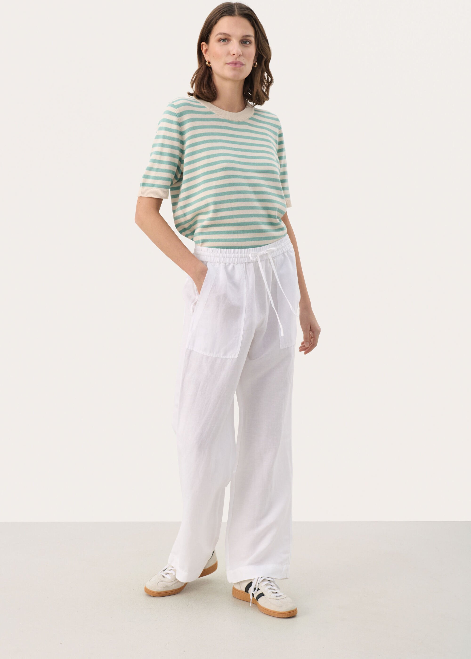 Casual Hose Casual fit Bright White